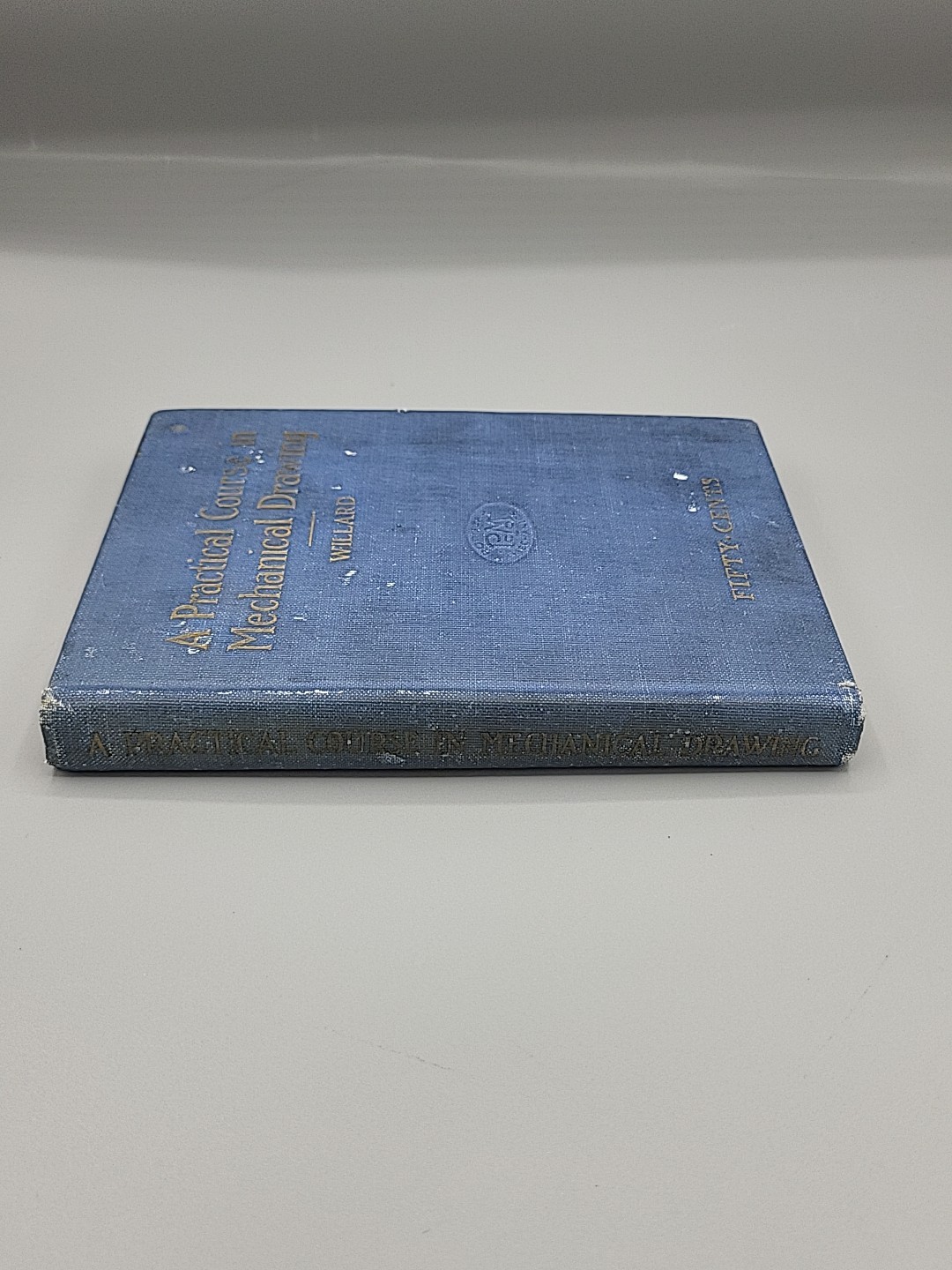A PRACTICAL COURSE IN MECHANICAL DRAWING – WILLIAM F WILLARD HARDCOVER BOOK 1912