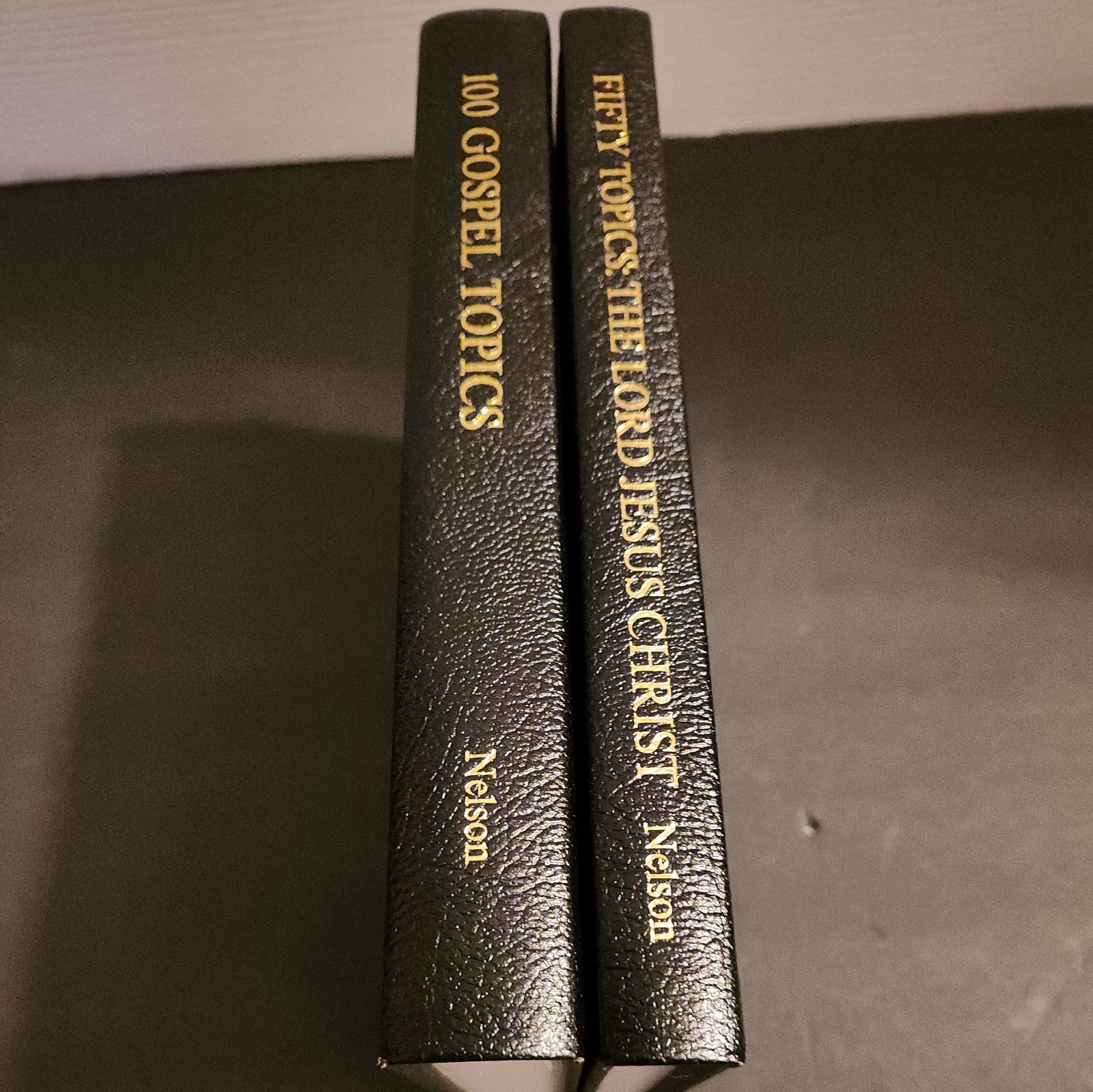 50/100 Gospel Topics, 2 Hardcover Set Of A Compilation Of Scriptures Quotes,