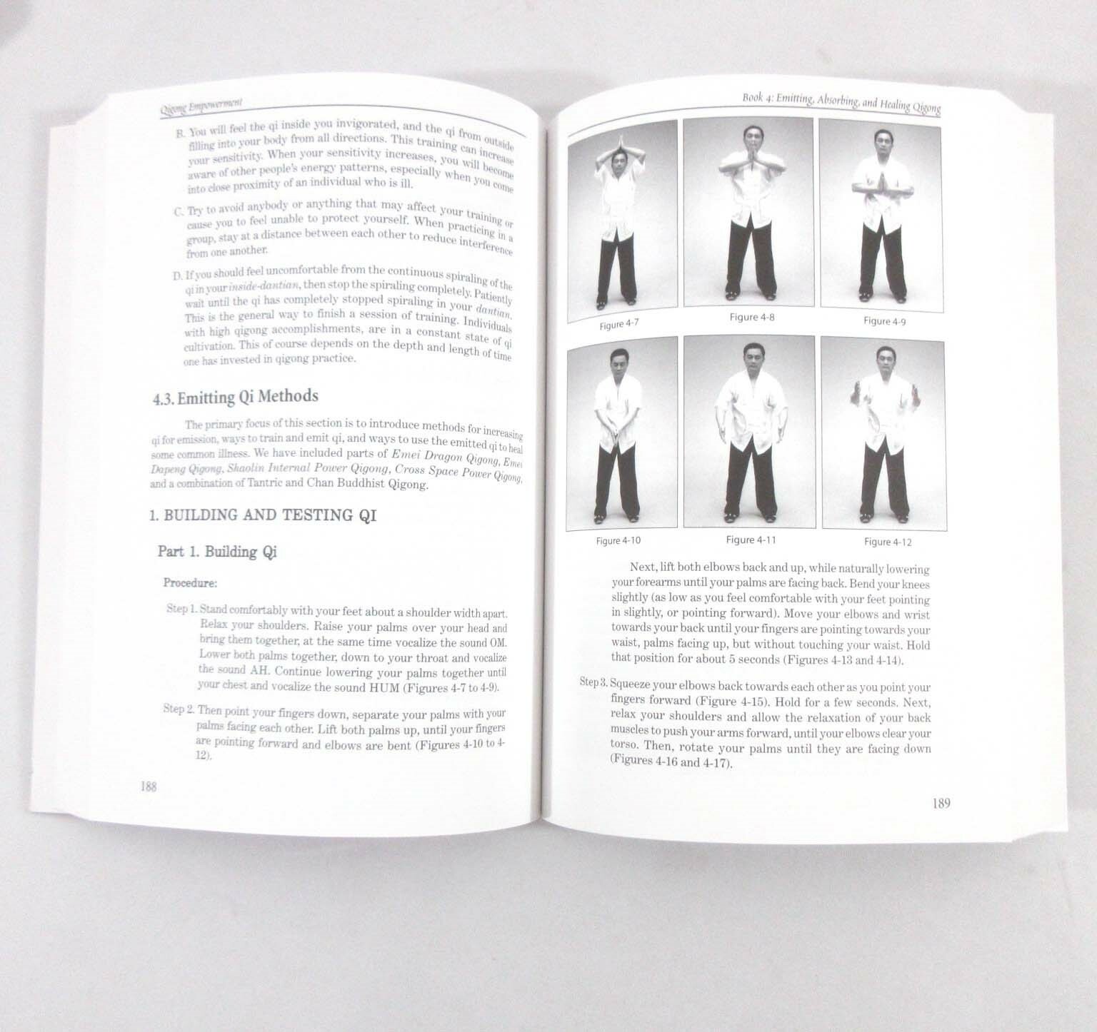 Qigong Empowerment Softcover Book Master Shou-Yu Liang 348 Pages 1997