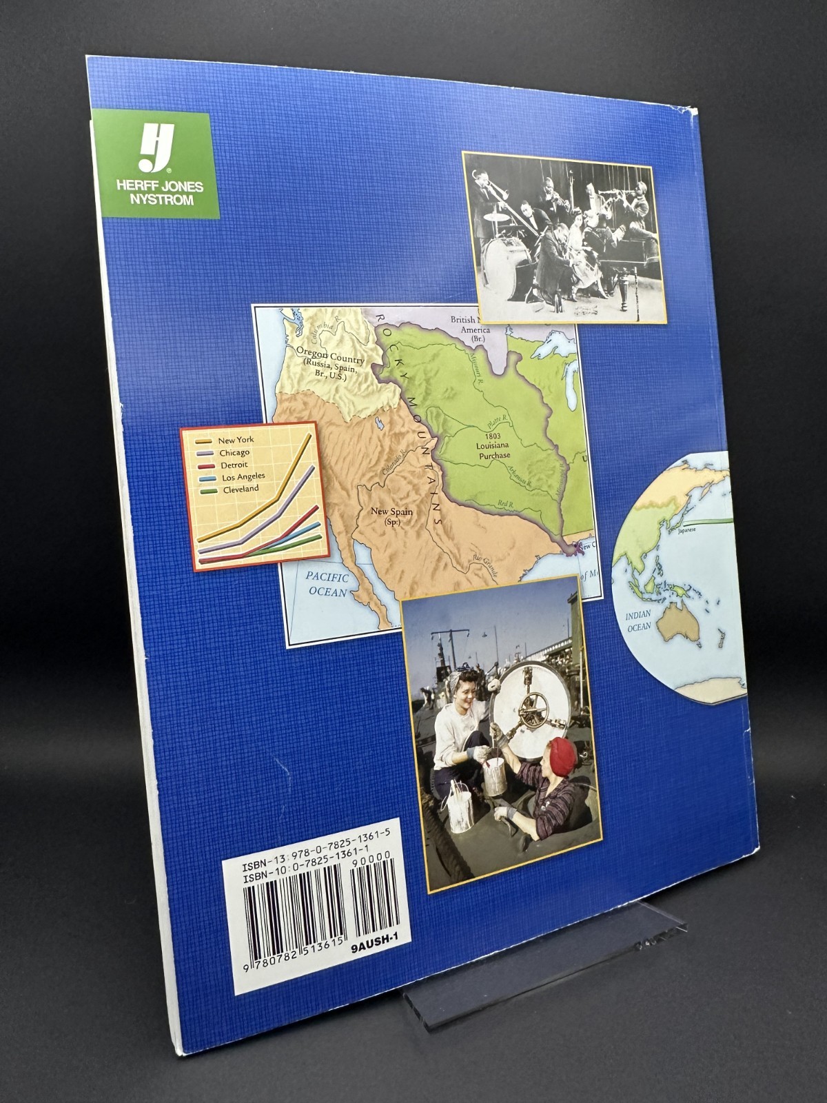 The Nystrom Atlas of United States History Edition: Social Studies – 2009