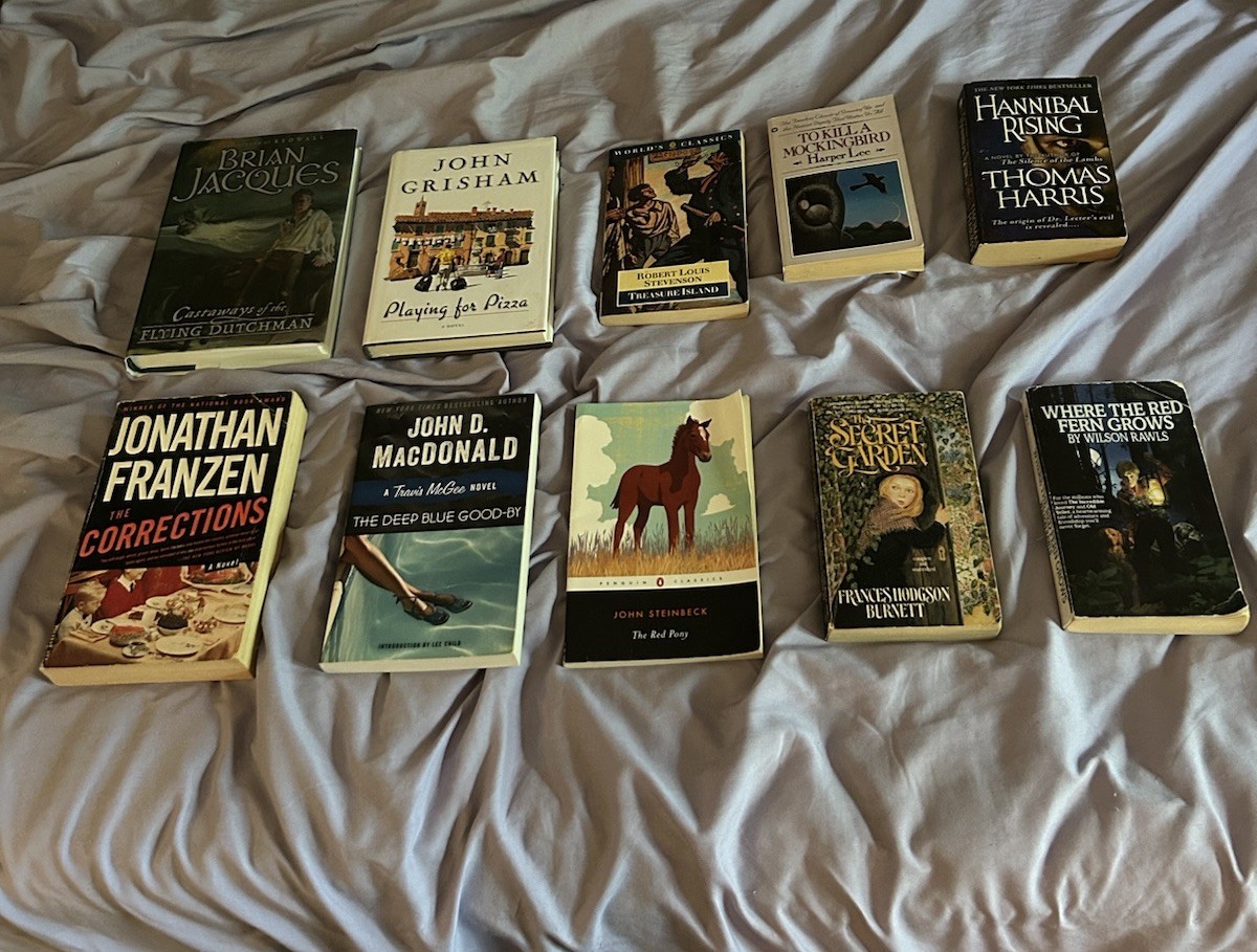 American Fiction Lot of Classics 10 books: Harper Lee, John Steinbeck, and more
