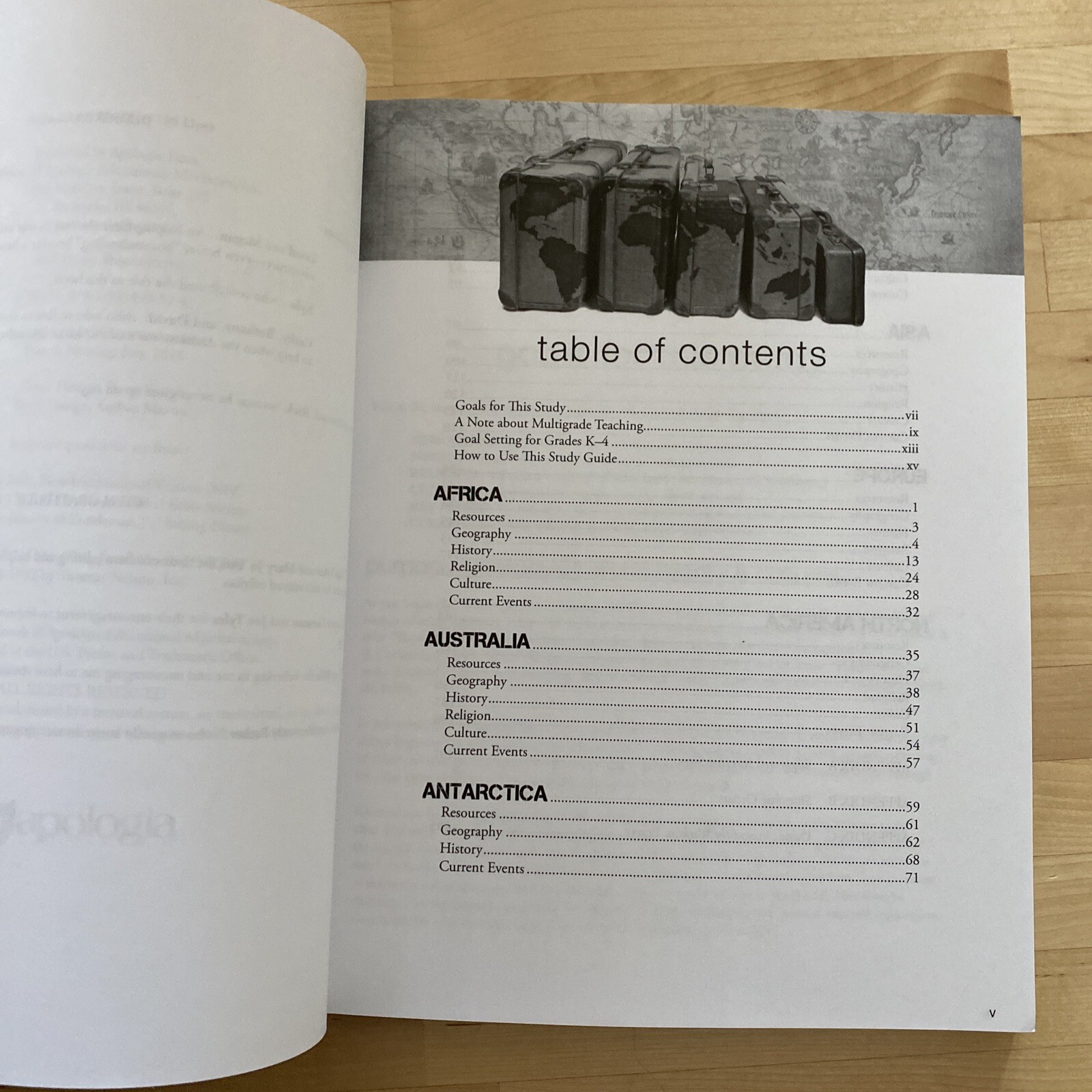 Apologia Around the World in 180 Days Teacher Manual, Like New