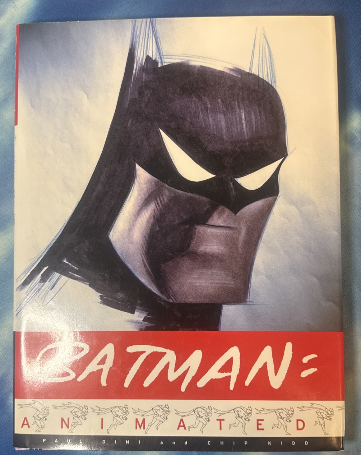 Rare 1998 Batman: Animated DC Hardcover Book Signed by Chip Kidd
