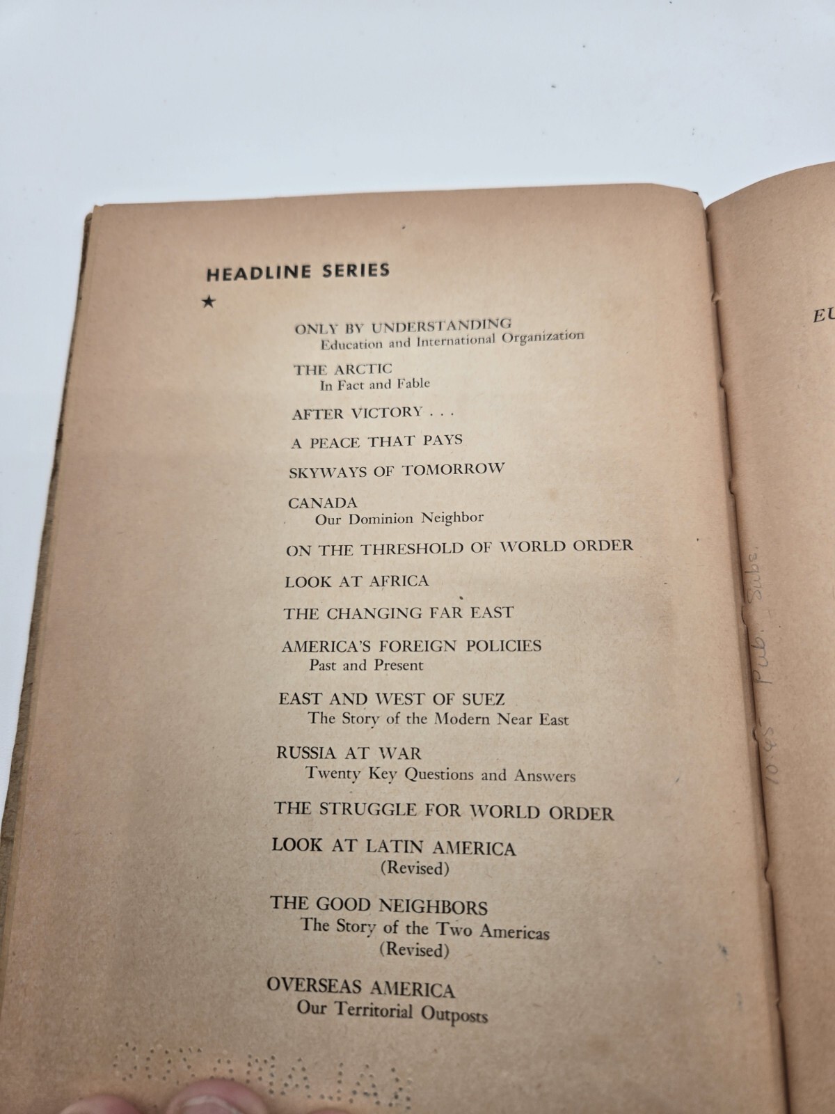 Samuel Van Valkenburg’s Atlas of Boundary Problems- European Jigsaw-Headline Ser