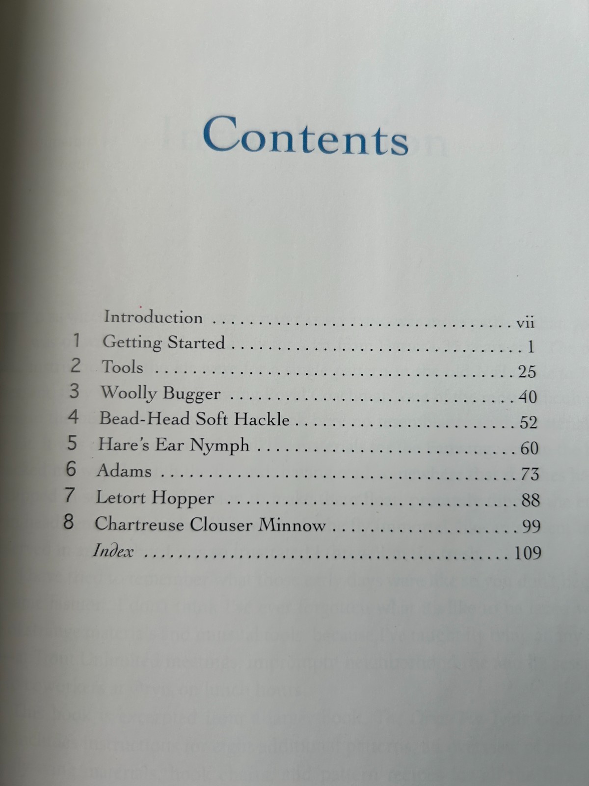 The ORVIS Fly-Tying Manual – „How To Tie Six Popular Patterns“- 7″x10″ 108 Pages