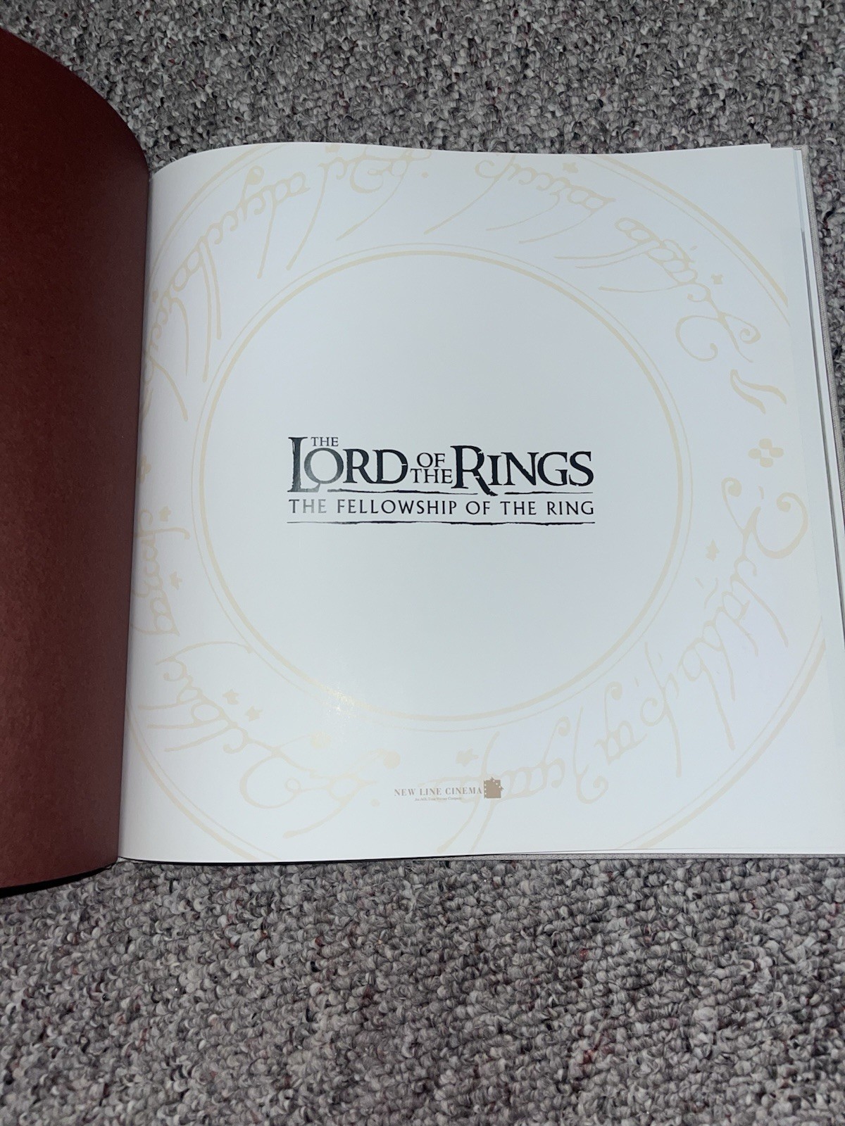 The Lord of the Rings Cannes Film Festival New Line Cinema Promotional Book