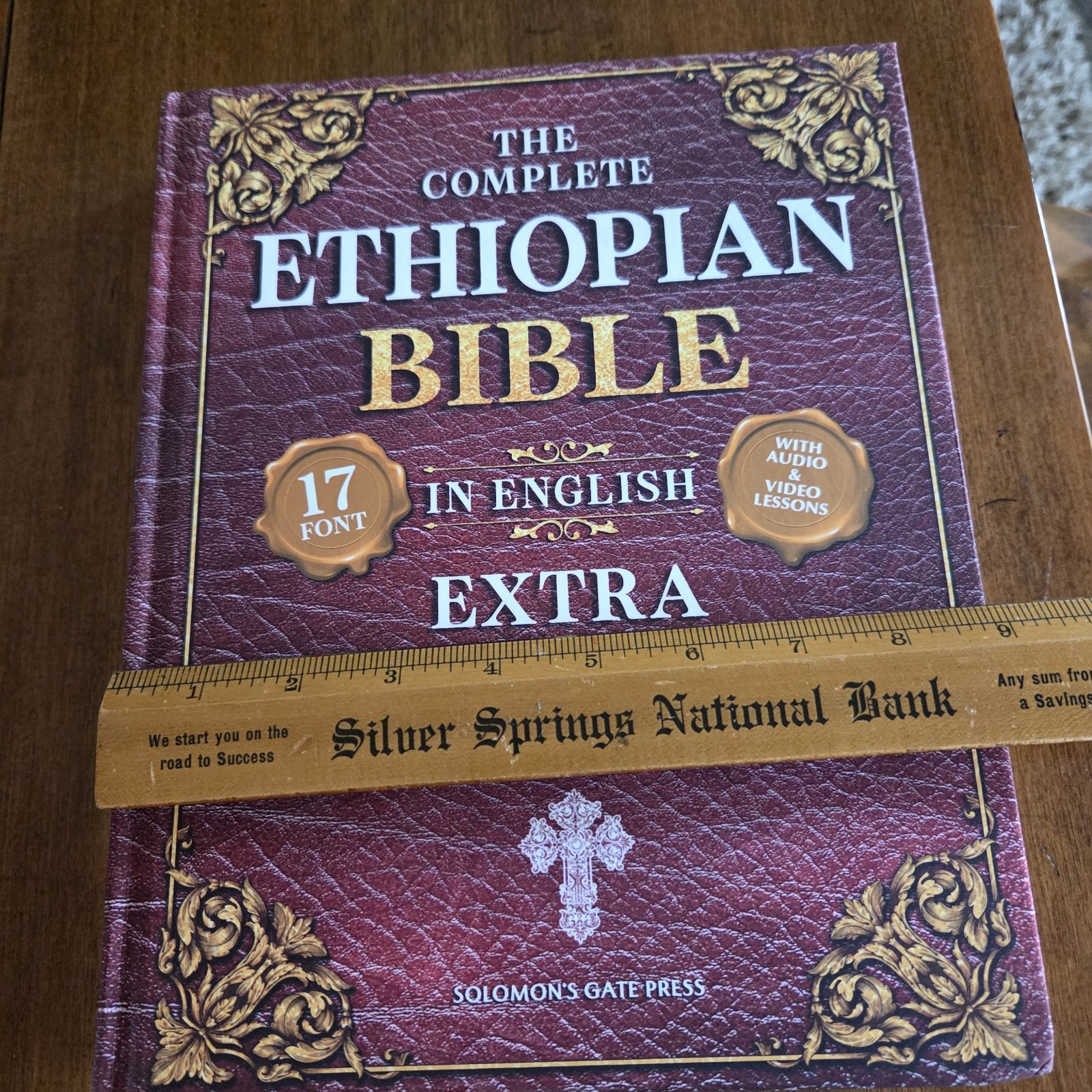 Ethiopian Bible in English Extra Large Print Solomon’s Gate Press HC Book