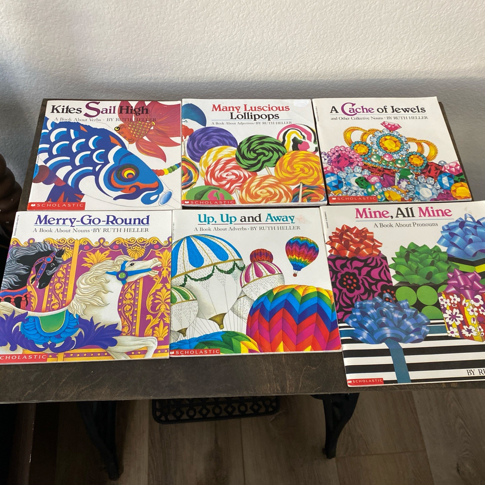 Ruth Heller Children’s Book Lot Of 7 Language Parts of Speech