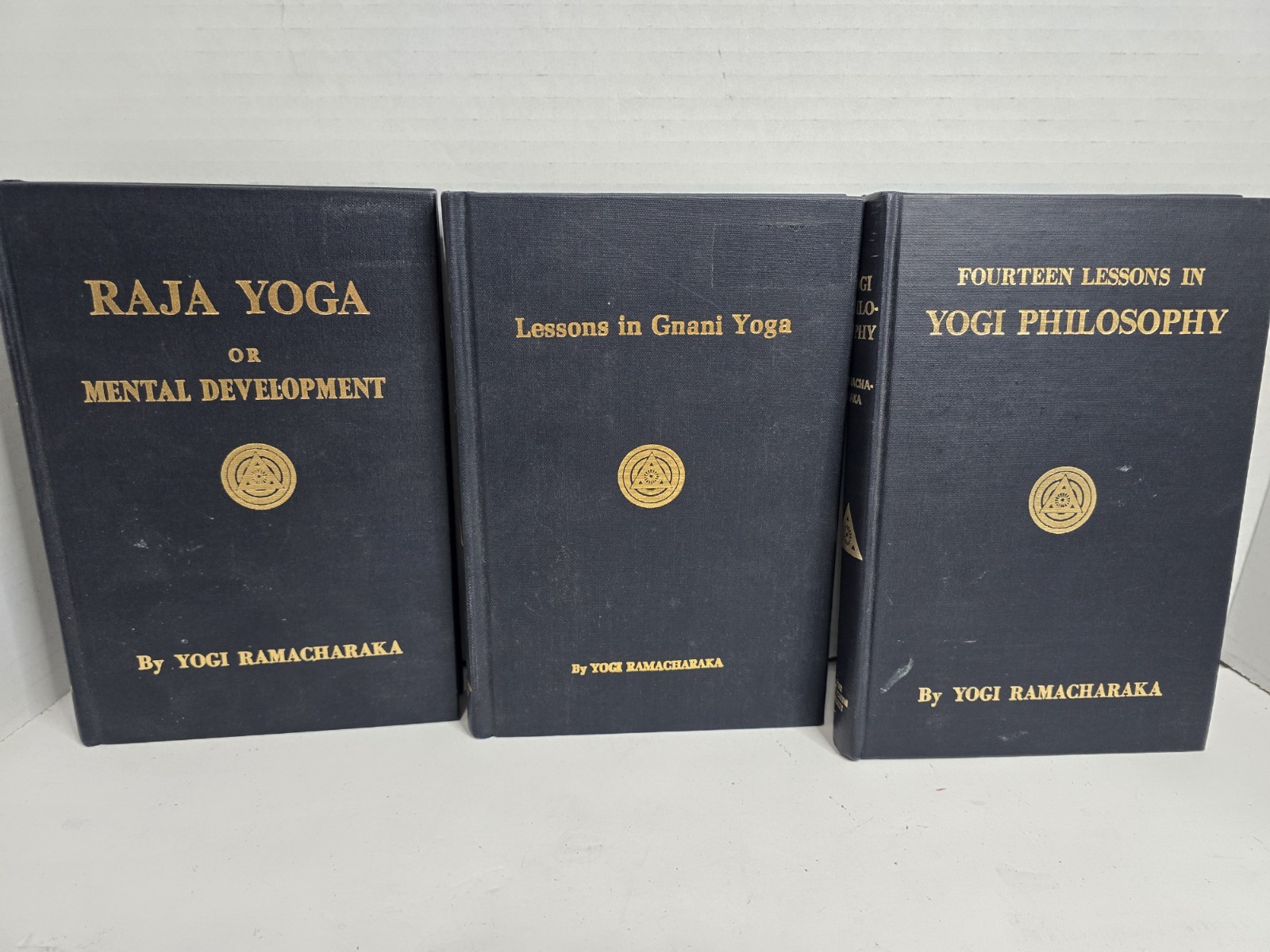 3 YOGI RAMACHARAKA Yogi Publication Society Books – Raja, Gnani, Yogi Philosophy