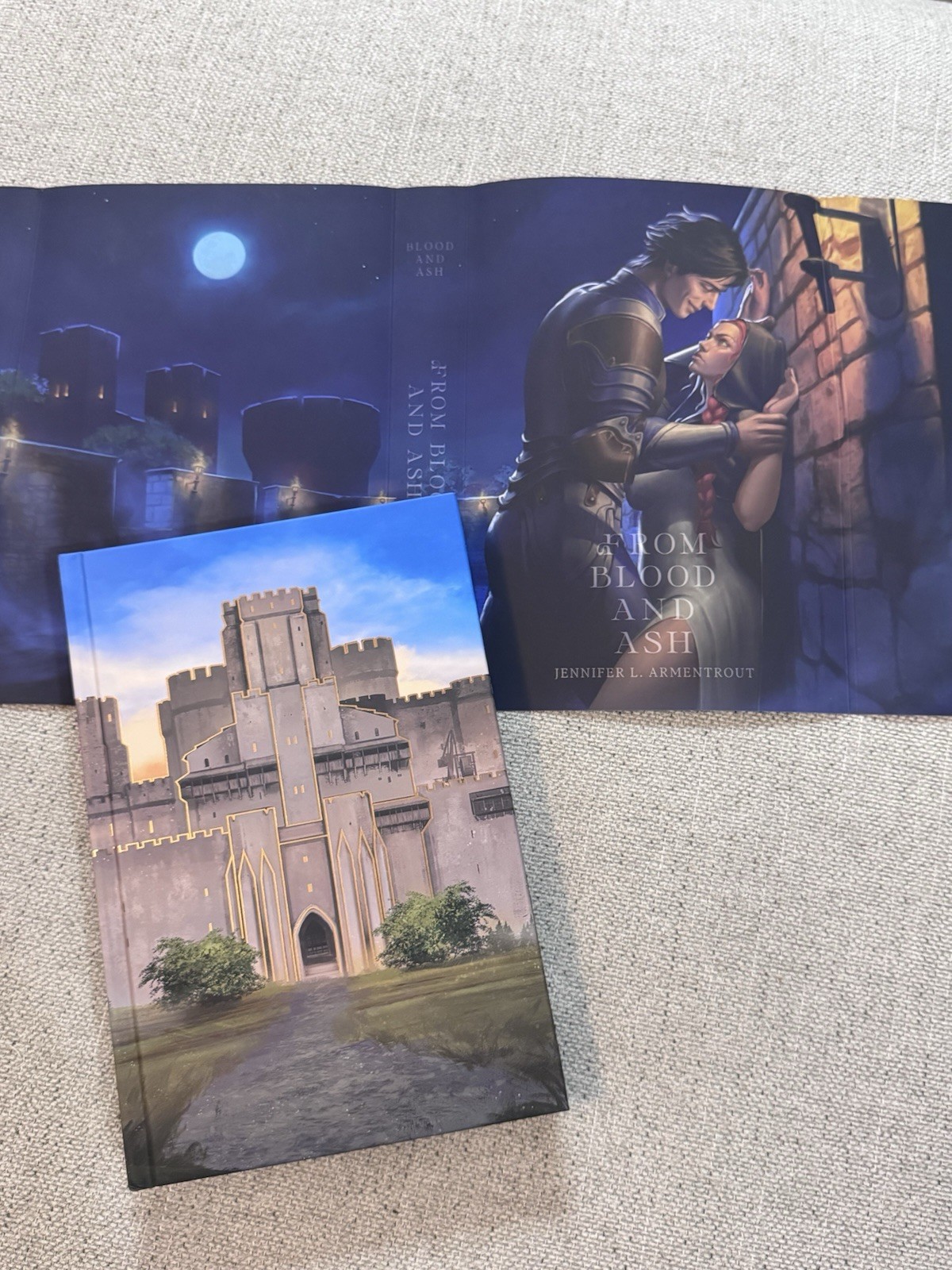 Blood And Ash Series Jennifer L Armentrout Signed Books For Days Crate BFDC New