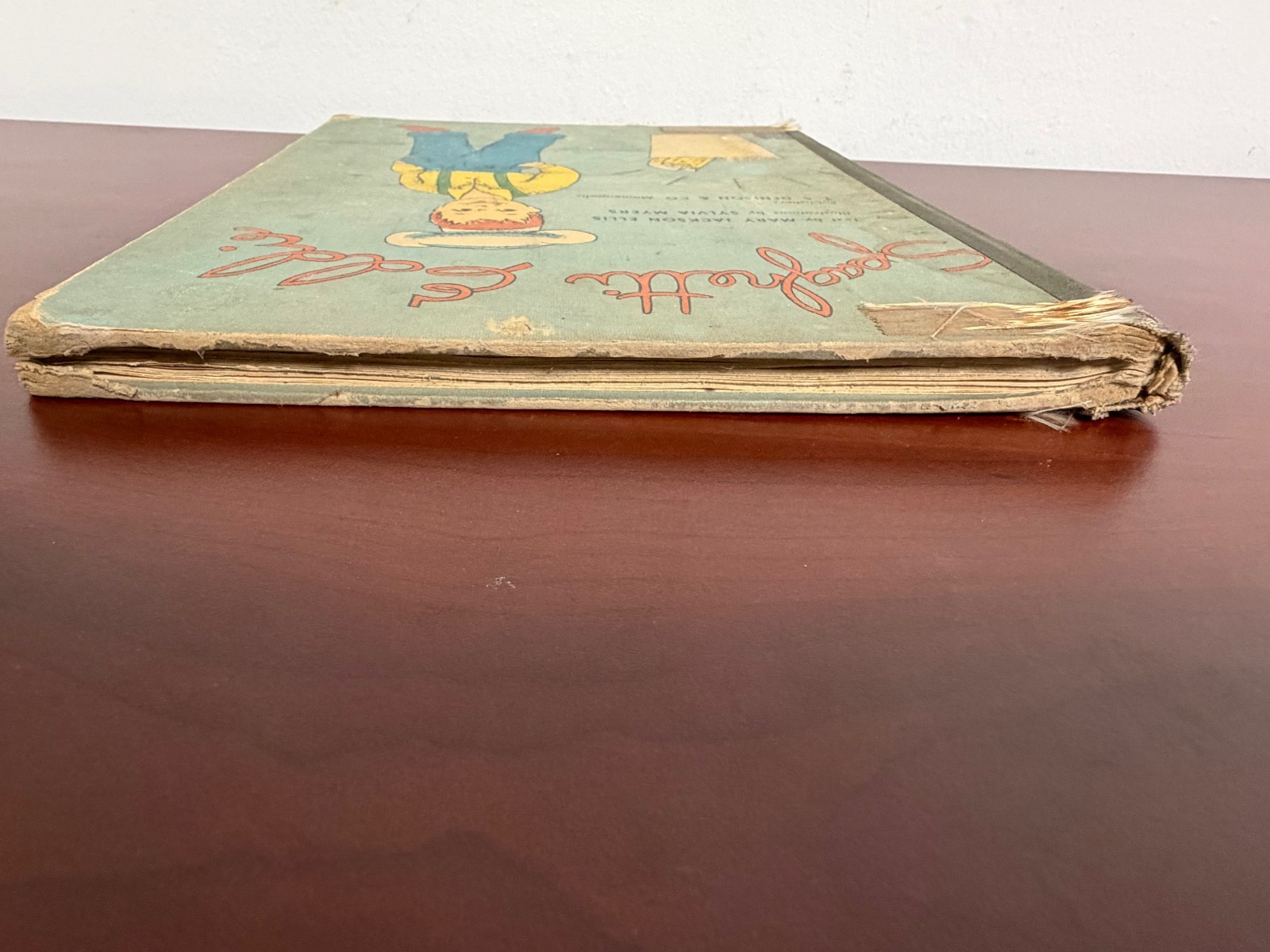 Vintage SPAGHETTI EDDIE 1957 Hardcover by Mary Jackson Ellis Ex-library copy