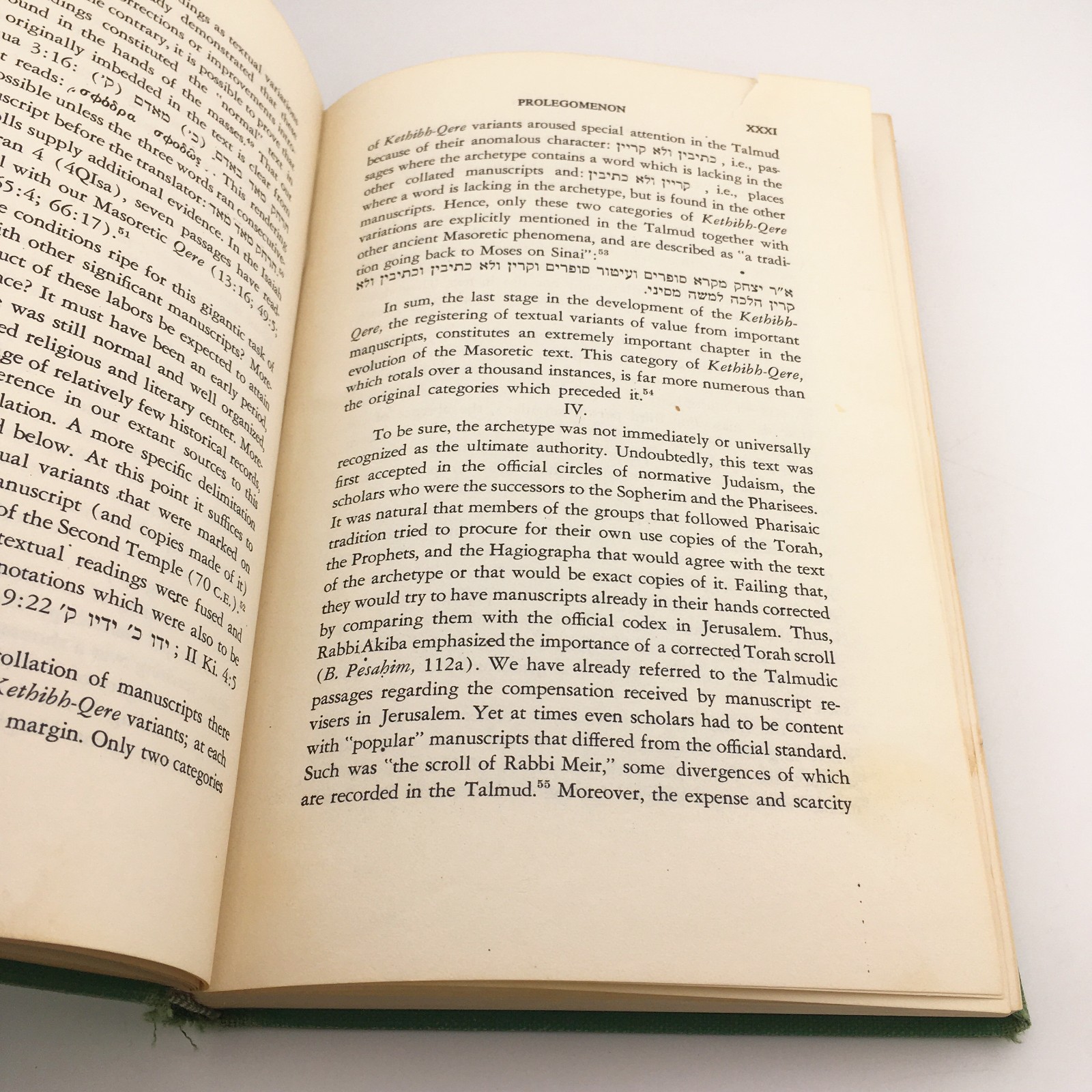 The Biblical Text In The Making A Study Of The Kethib-Qere By Robert Gordis 1971