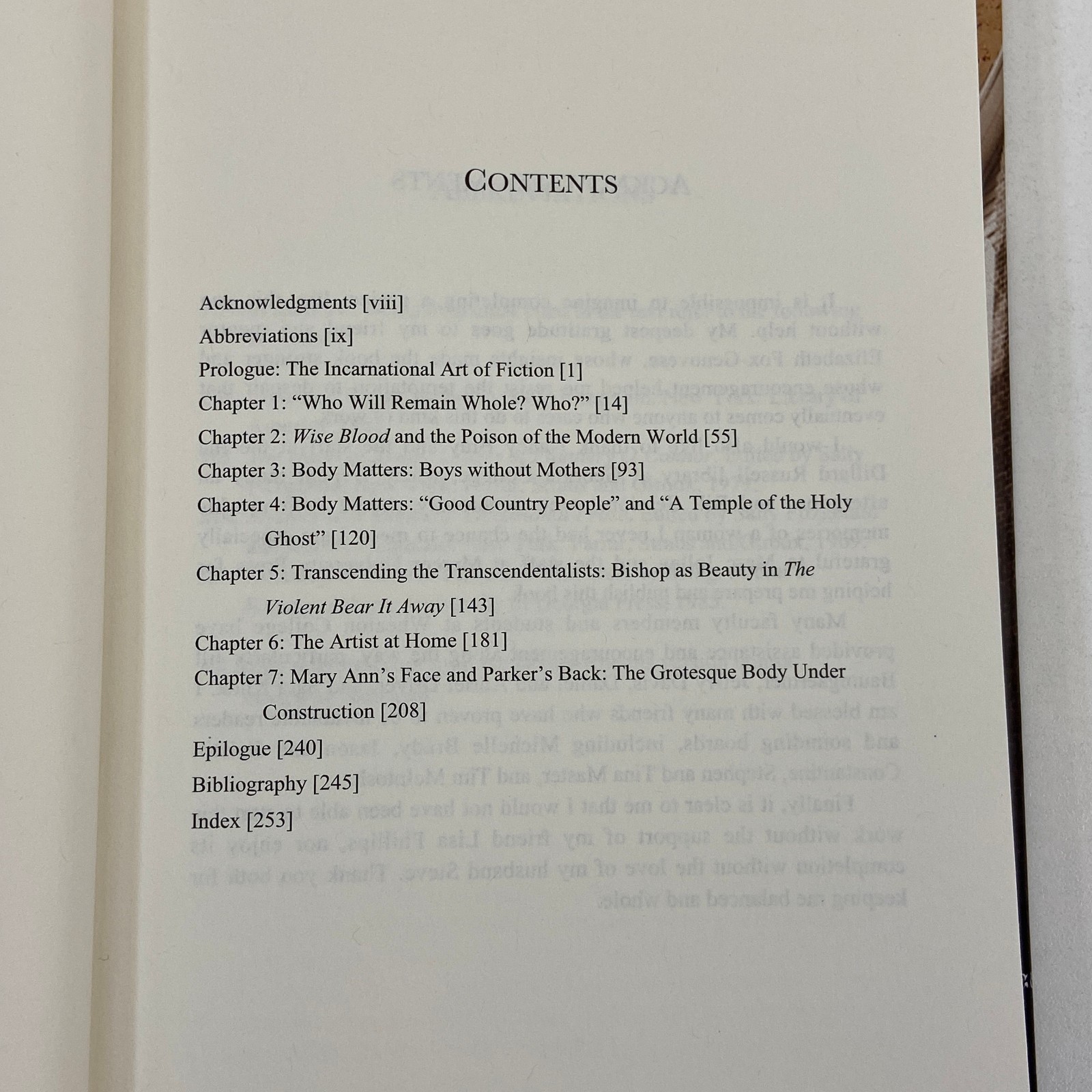 The Incarnational Art of Flannery O’Connor Christina Bieber Lake HCDJ 2005