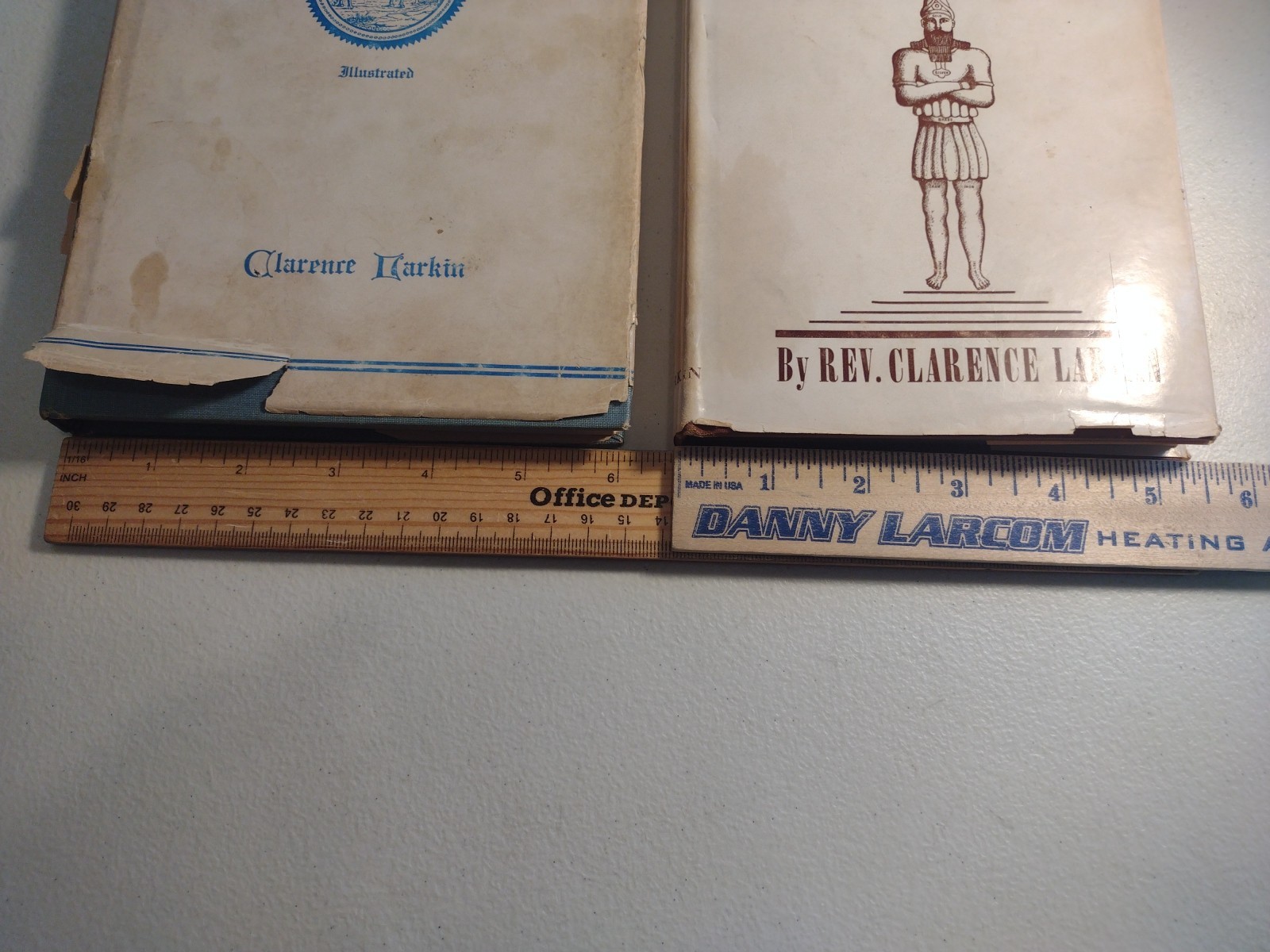 Clarence Larkin Prophecy Lot Book of Revelation 1919 & Book of Daniel 1929