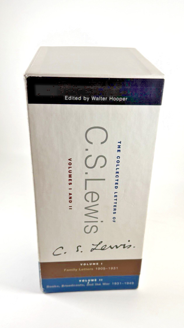 The Collected Letters of C. S. Lewis Volume 1 & 2 (I & II) Box Set Paperback