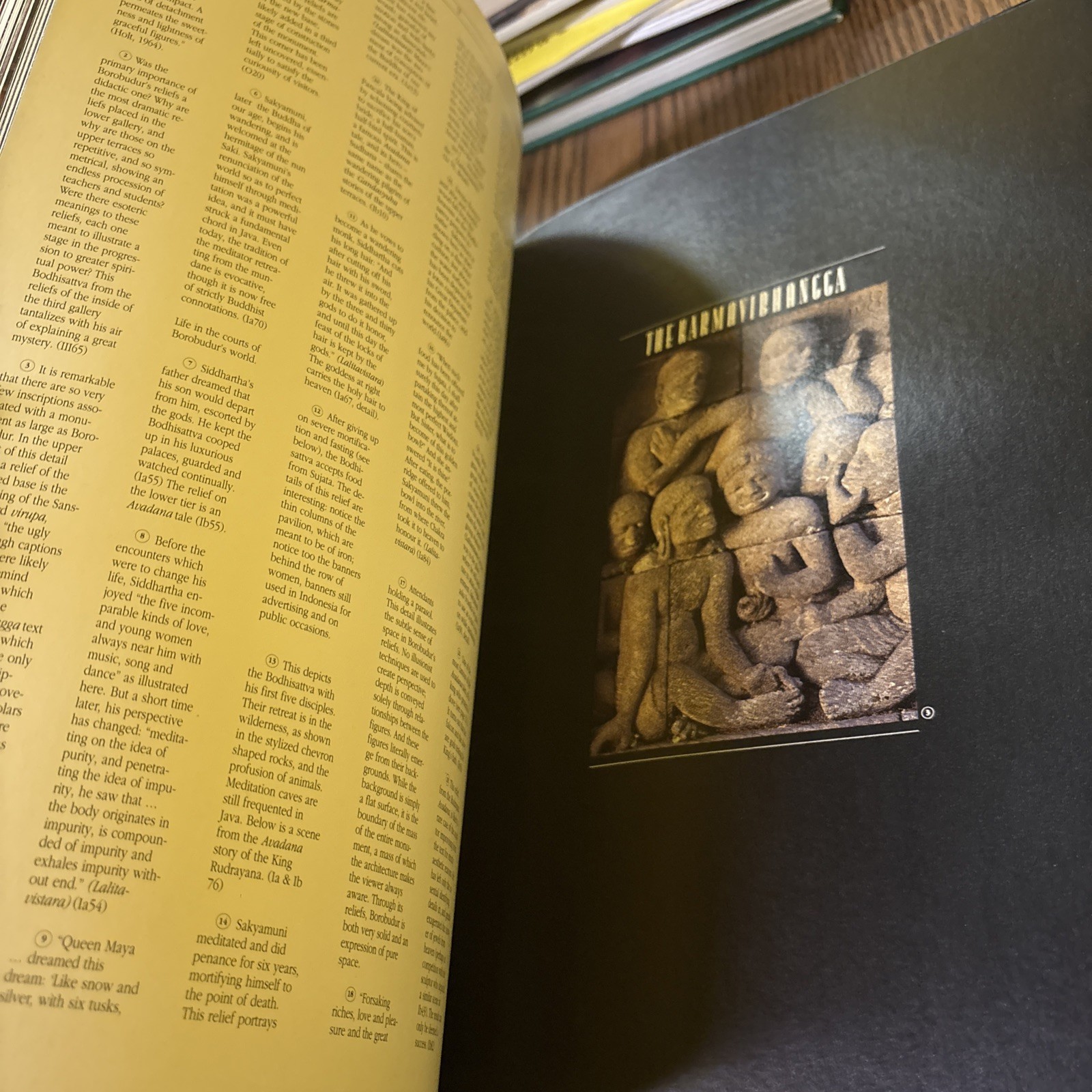 BOROBUDUR PRAYER IN STONE By Professor & Dumarcay Soekmono – Hardcover EXCELLENT