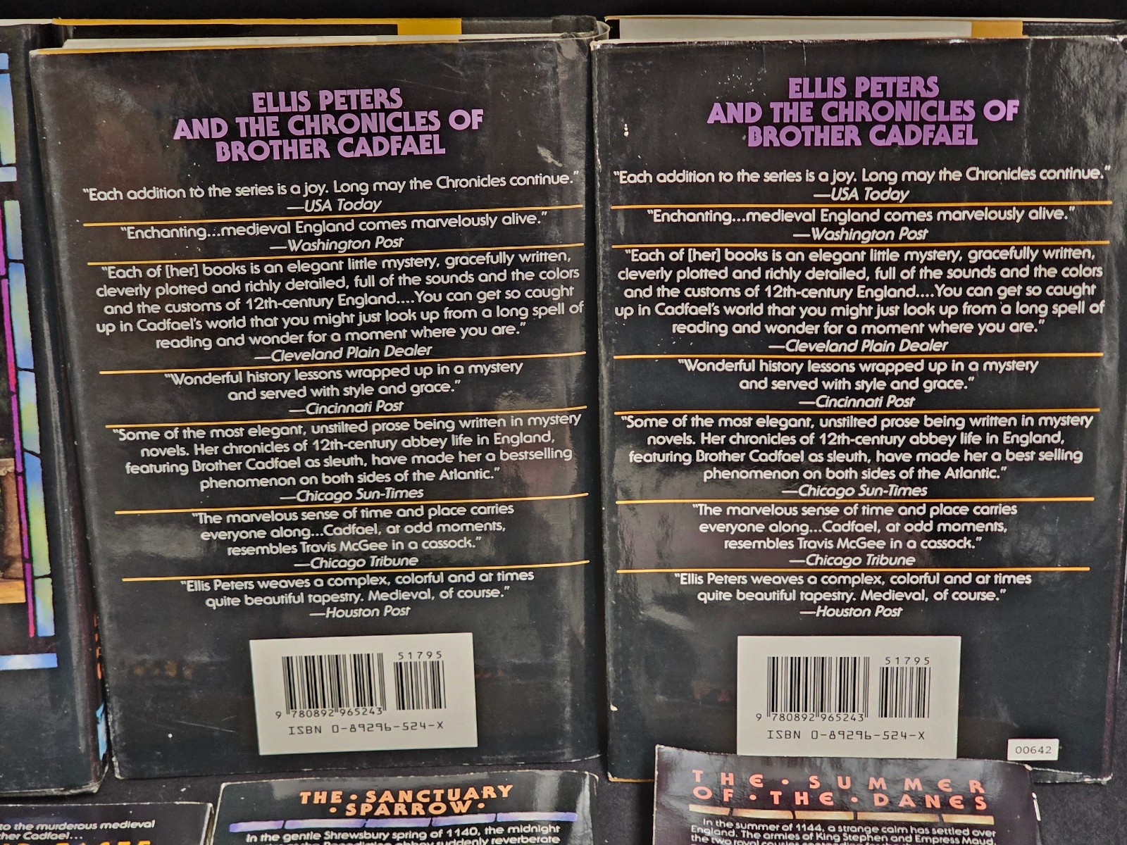 16 Brother Cadfael Chronicles by Ellis Peters Medieval Murder Mysteries HC & PB
