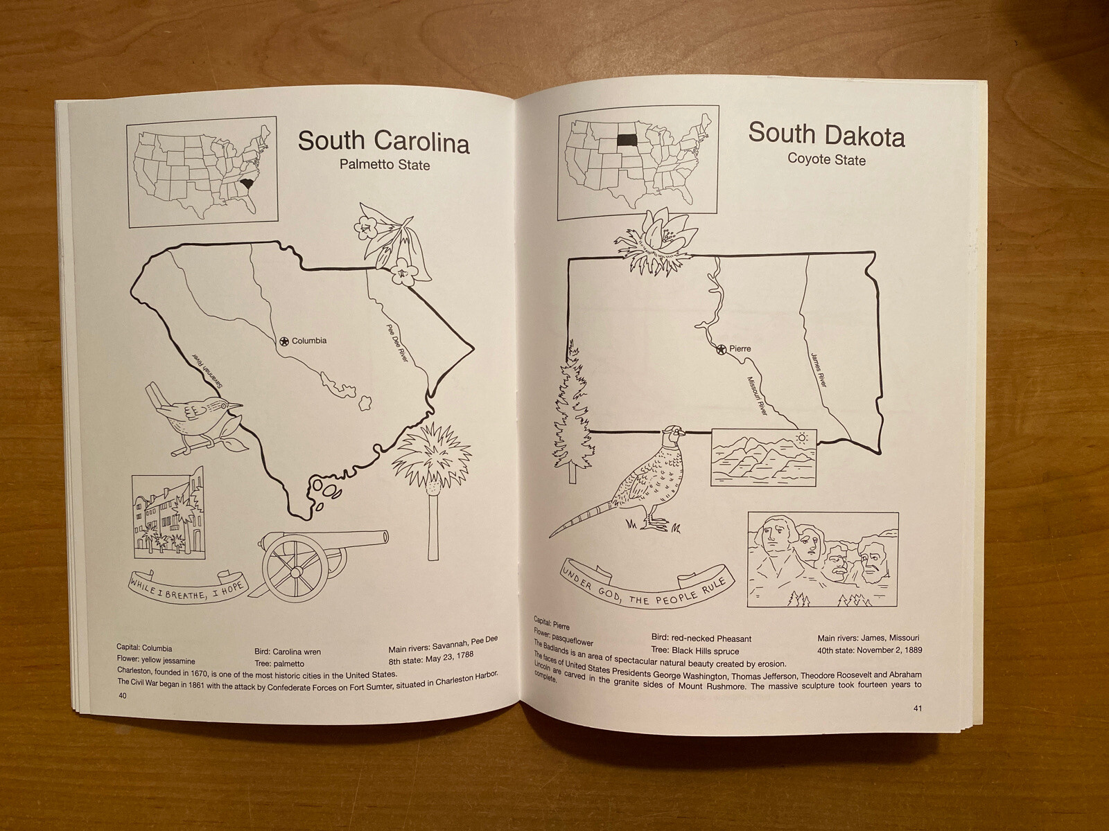 Dover History: United States Coloring Book by Winky Adam