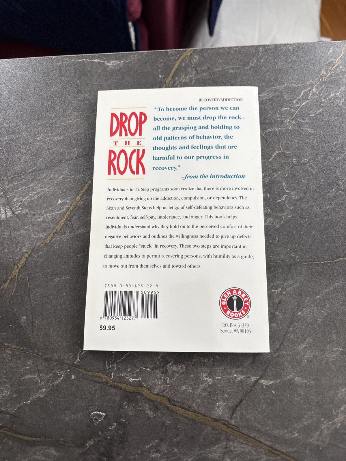 Drop the Rock : by Todd Weber and Bill Pittman . Signed By Bill P Wilson House
