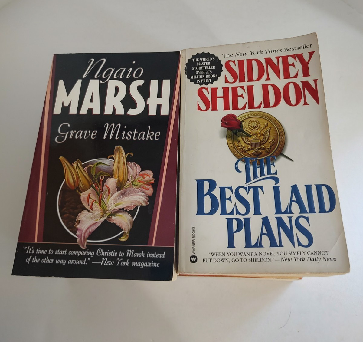 Mixed Authors Lot/8 Paperback Crime Drama Thriller Action Novels