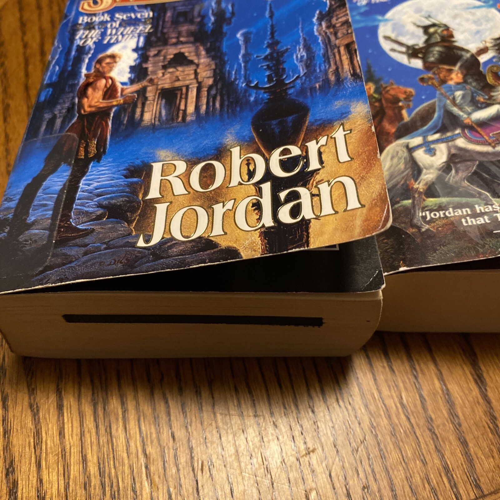 The Eye of the World (The Wheel of Time, Book 1 And 7 Paperback~Jordan, Robert