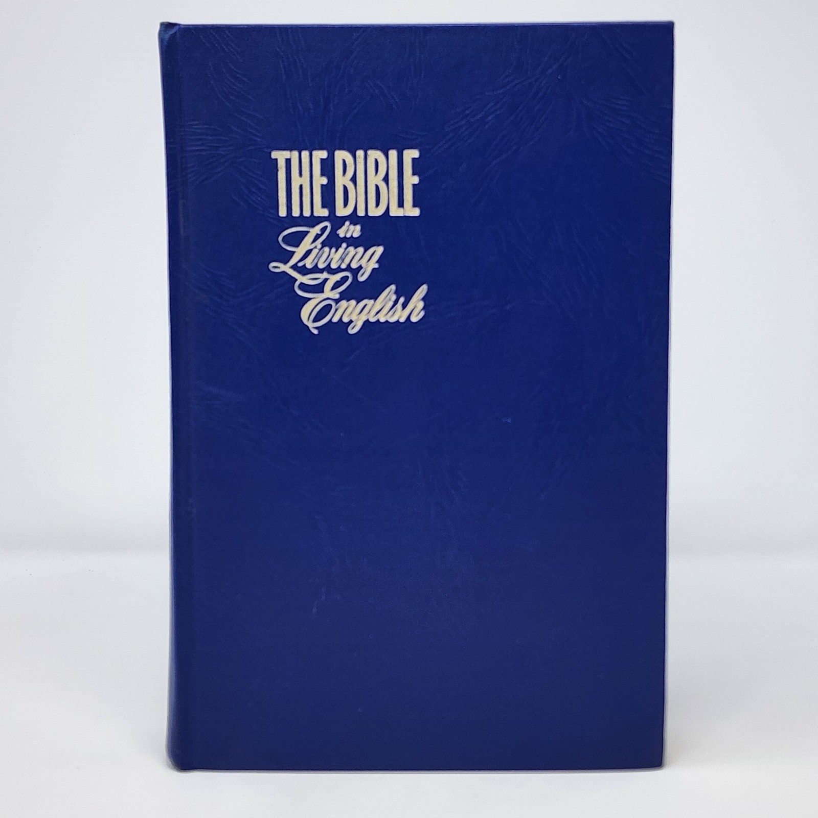 The Bible in Living English Hardcover 1979 Printing Byington Watchtower VG