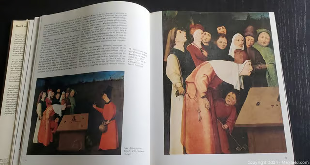 Hardcover Book – 1981-Dutch and Flemish Painting – Herwig Guratzsch – 302 Pages