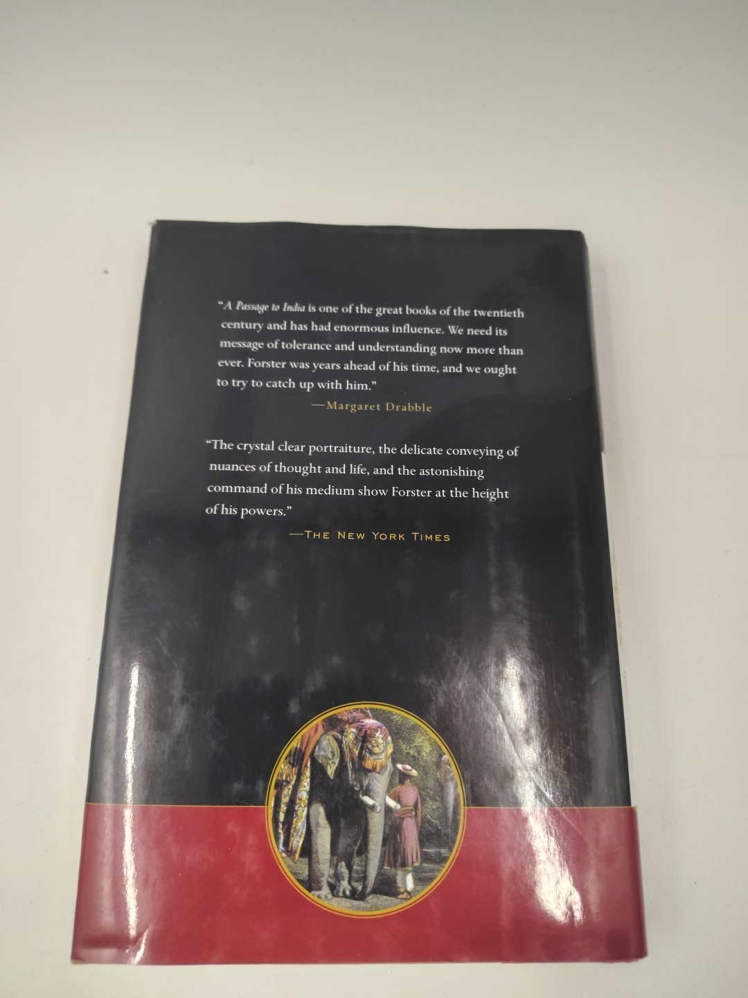A PASSAGE TO INDIA by E. M. Forster 1989 HC DJ Borders Books Edition HARCOURT