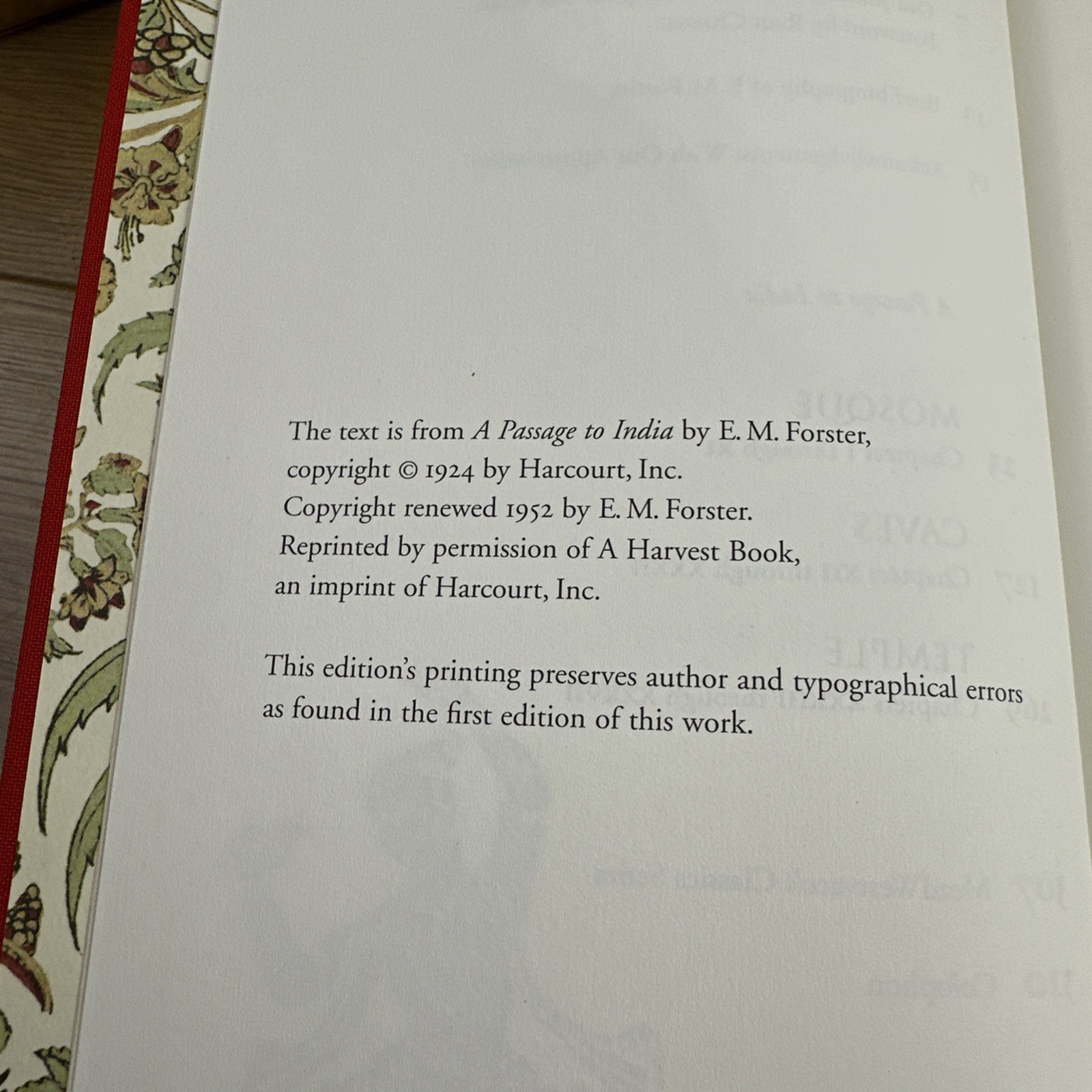 A Passage to India E. M. Forster, 2006, MeadWestvaco, + 2 CD Set Like New