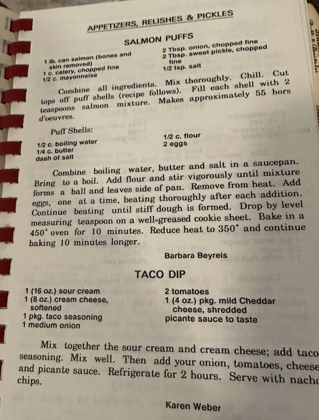1990 AMSCO NICHOLS HOMESHIELD Quanex Employee Community Cookbook