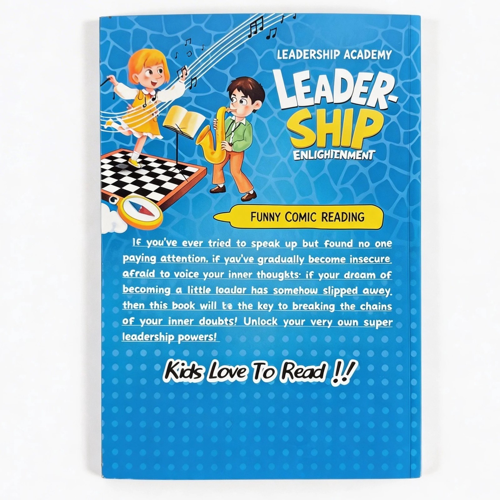 Leadership Academy Enlightenment Funny Comic Reading Book Motivational Humor
