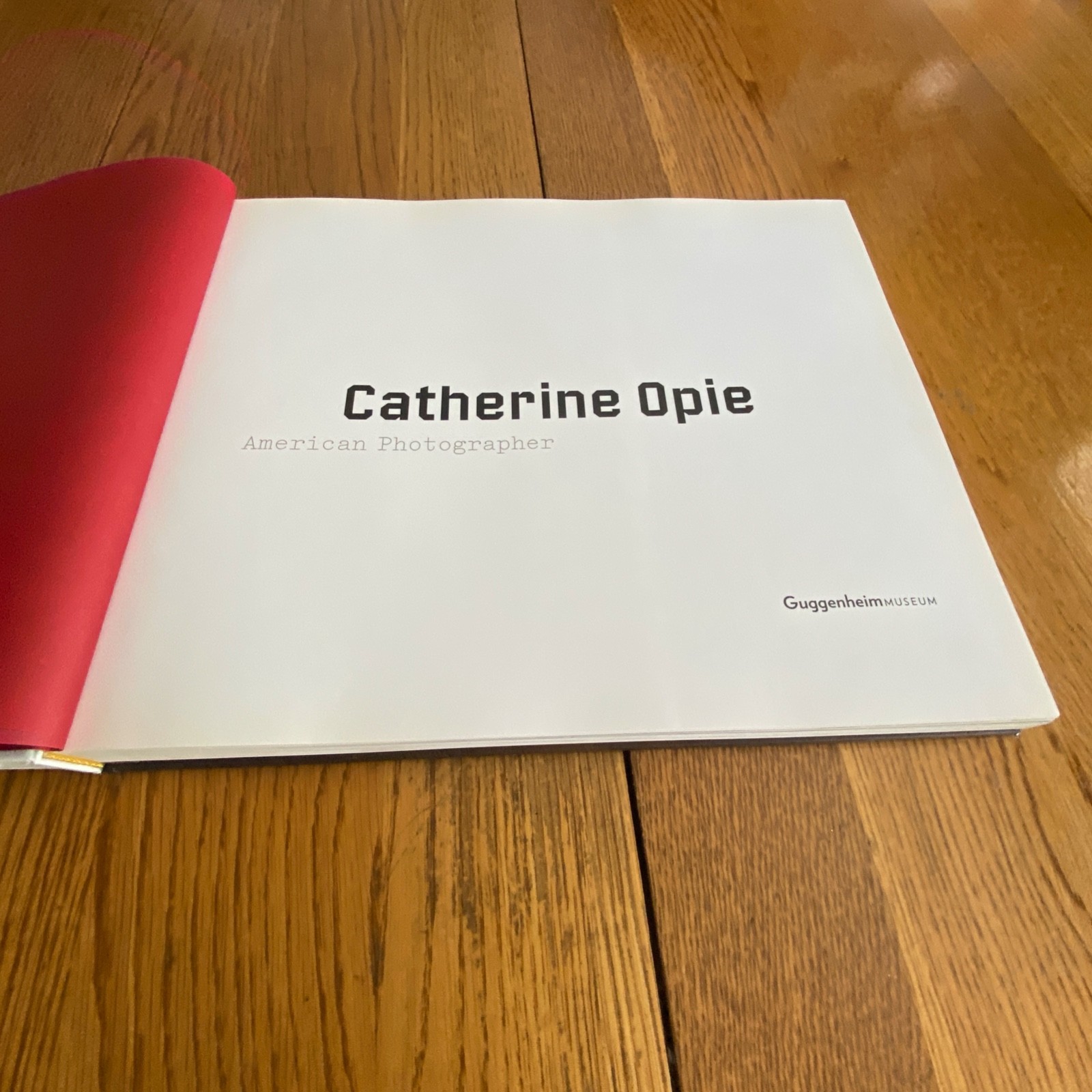 Catherine Opie: American Photographer Hardcover 2008