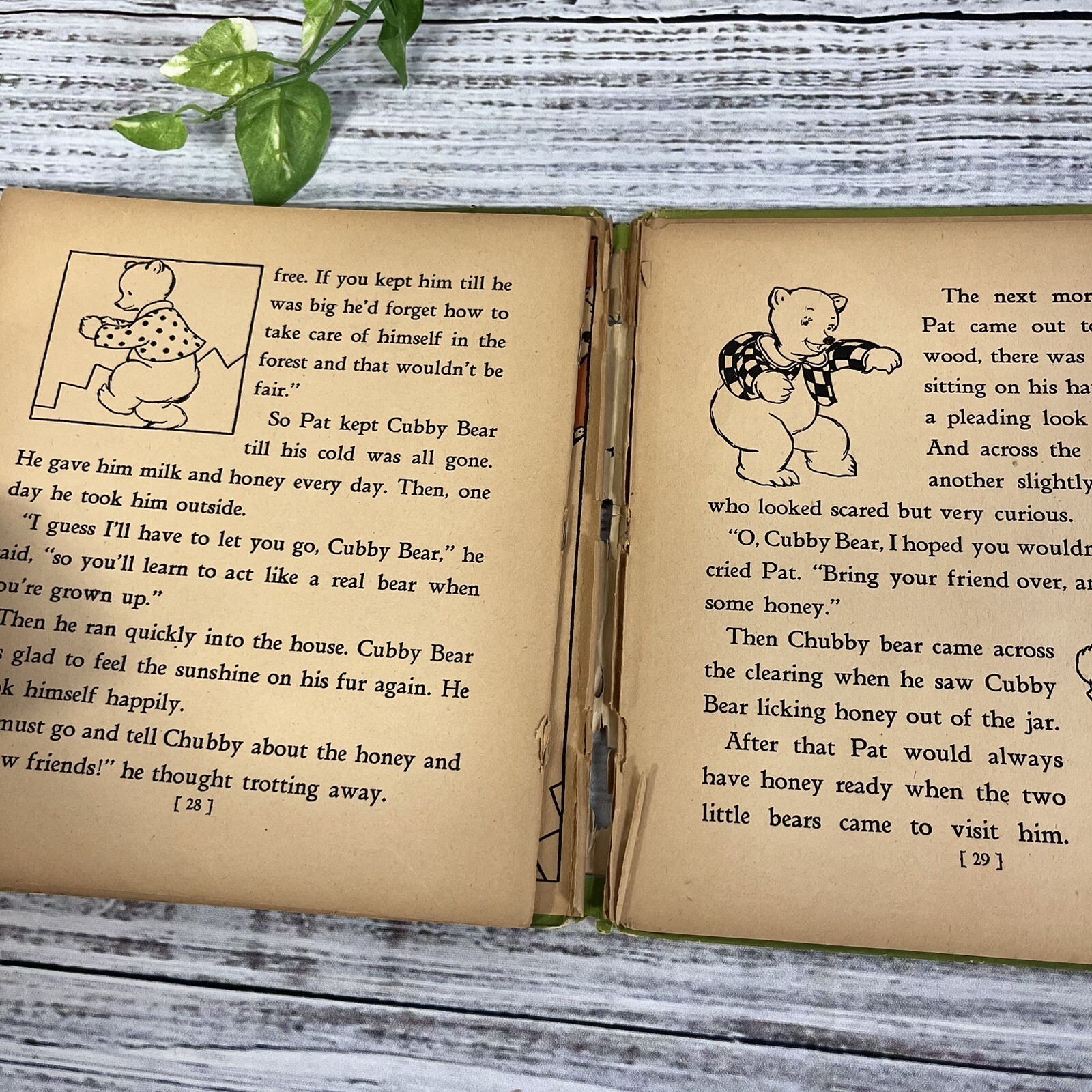 Vintage Cubby Bear Children’s Book A Stand Out Whitman Publishing