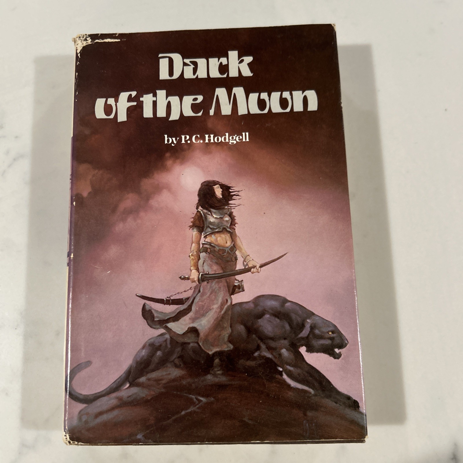 Dark of the Moon, by P.C. Hodgell (Kencyrath #2: ) Atheneum HC w/DJ BCE 1985