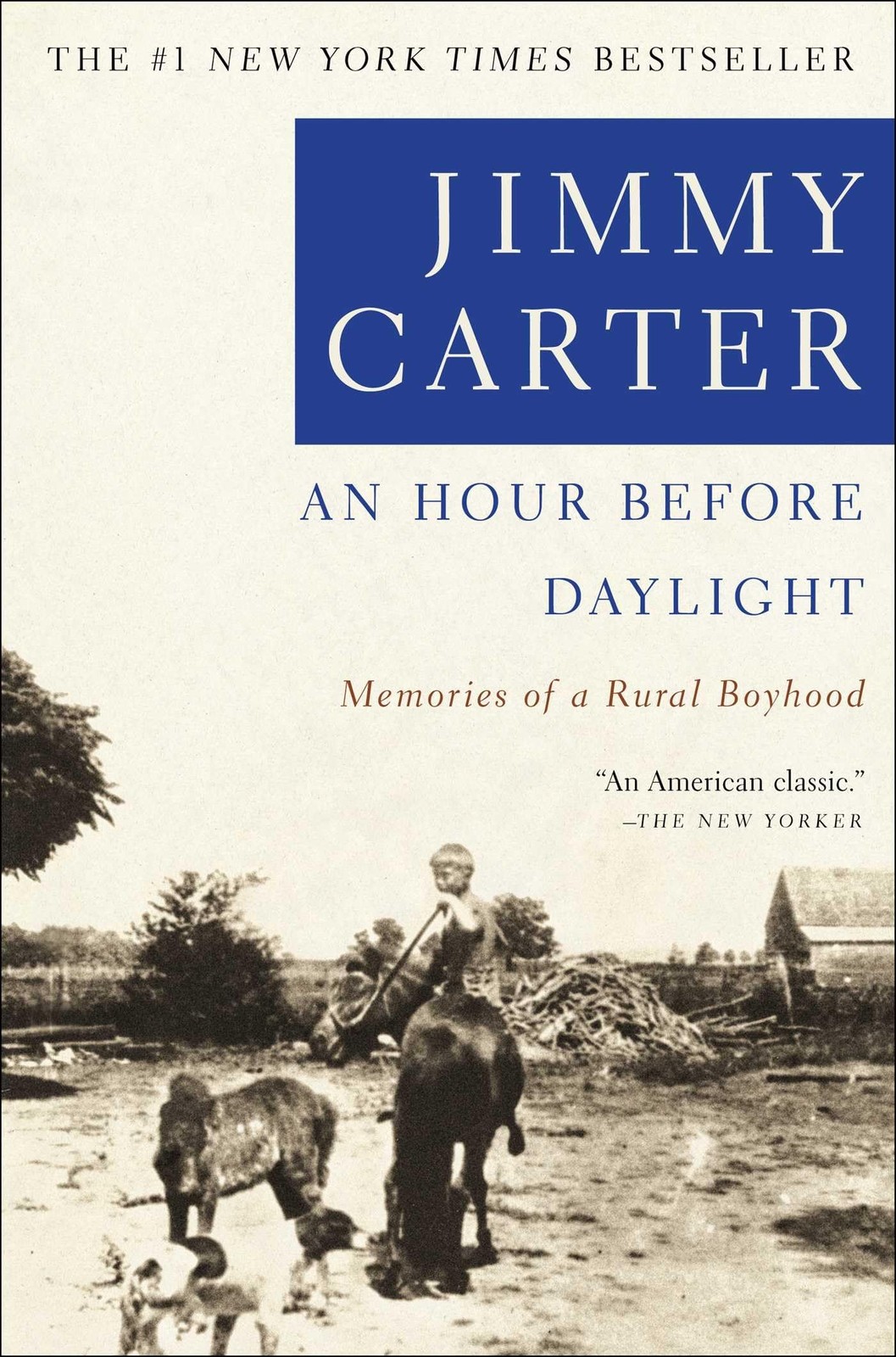 An Hour Before Daylight: Memories of a Rural Boyhood – Carter, Jimmy – Accep…