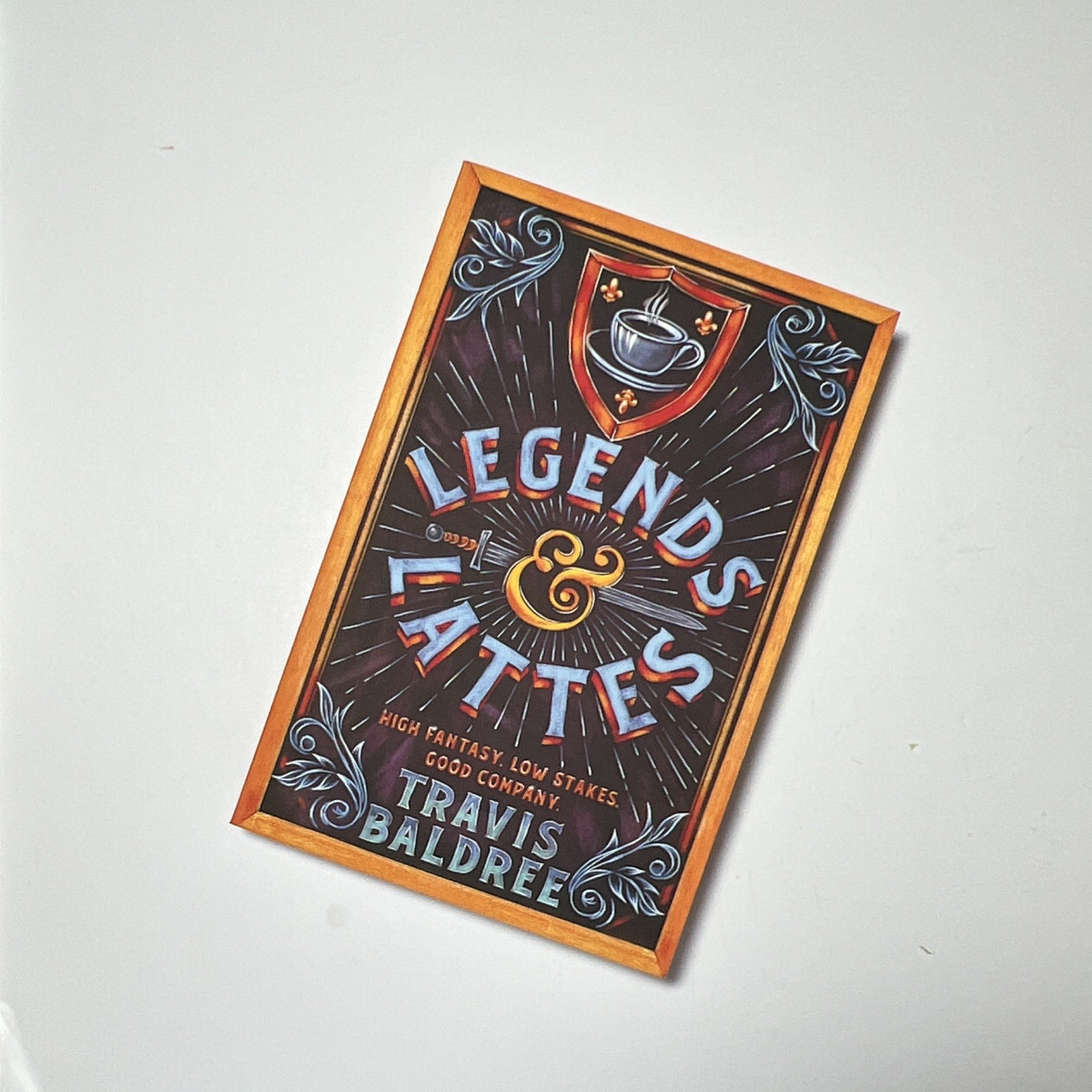 Legends & Lattes (International Ed.) – Paperback by Travis Baldree (Like New)