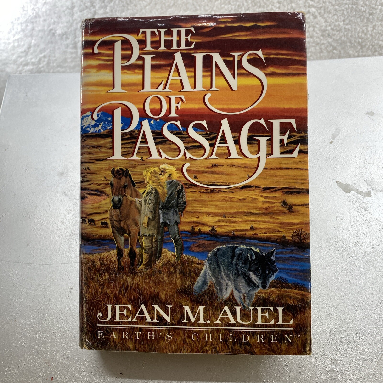 Earth’s Children Ser.: The Plains of Passage by Jean M. Auel (1990, Hardcover)