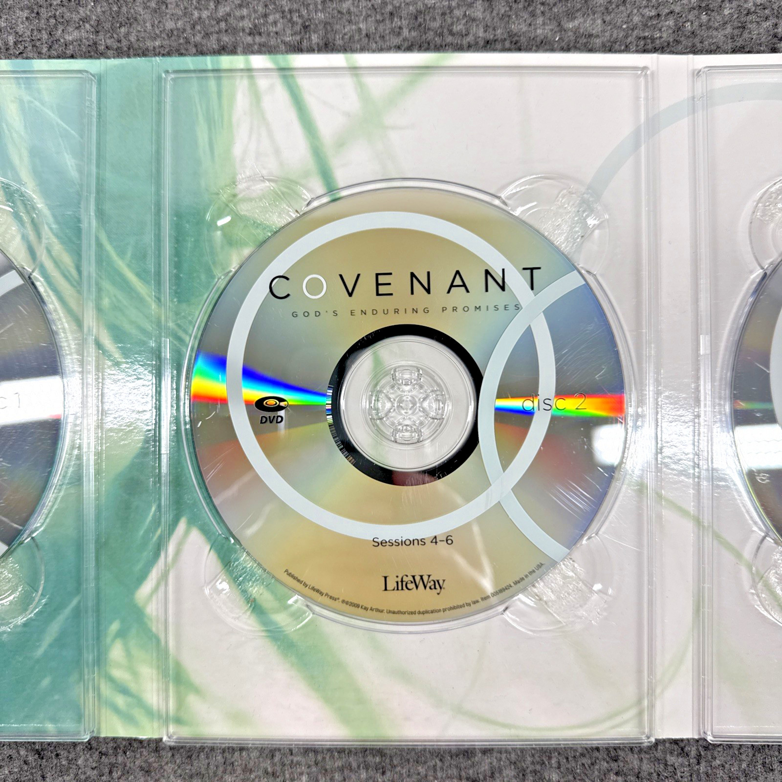 Covenant: Gods Enduring Promises, Kay Arthur, 3-Disc DVD & Study Guide Set w/Box