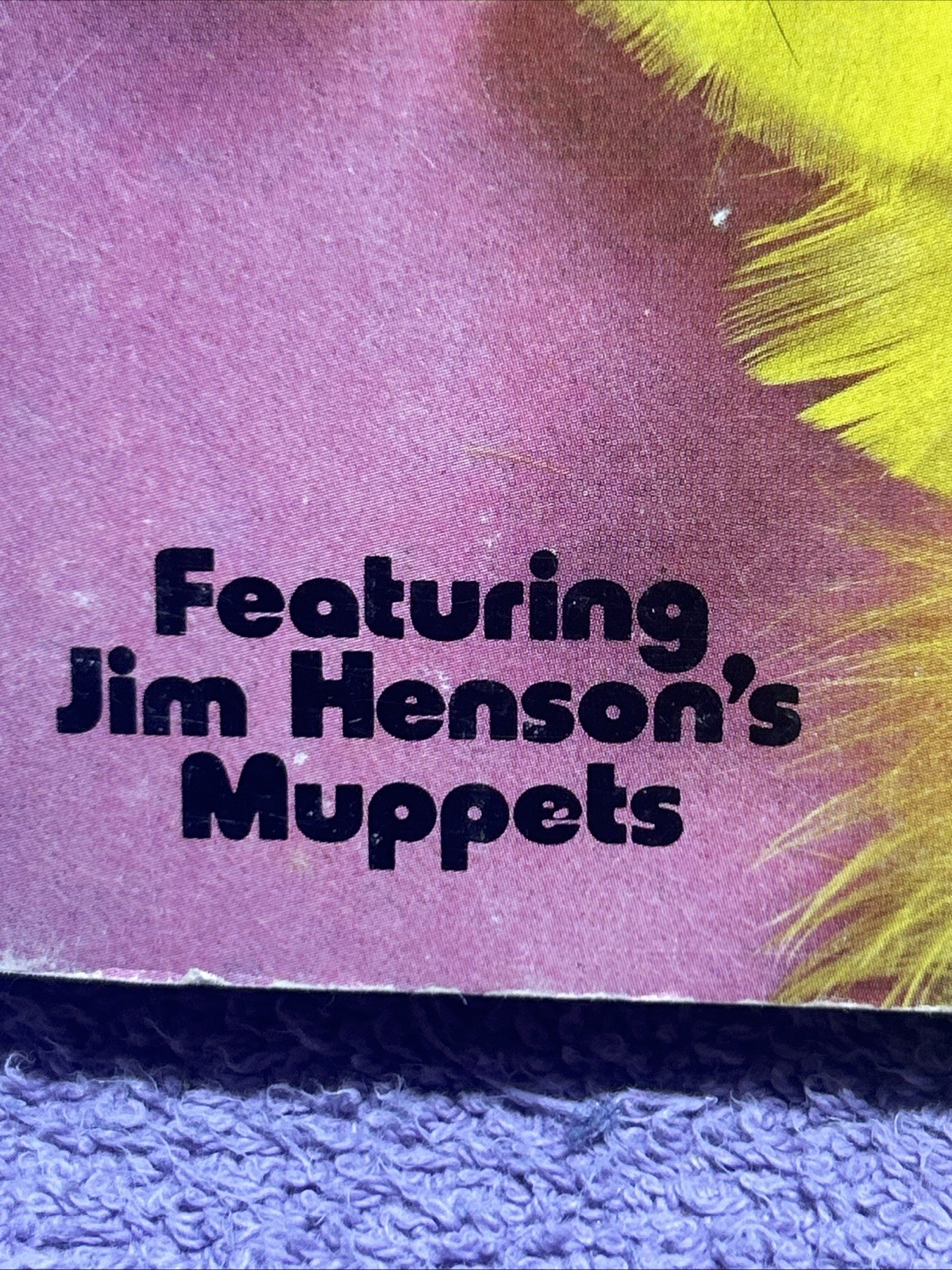 1979 The Biggest-Ever Coloring And Fun Book Vintage Sesame Street Coloring Book