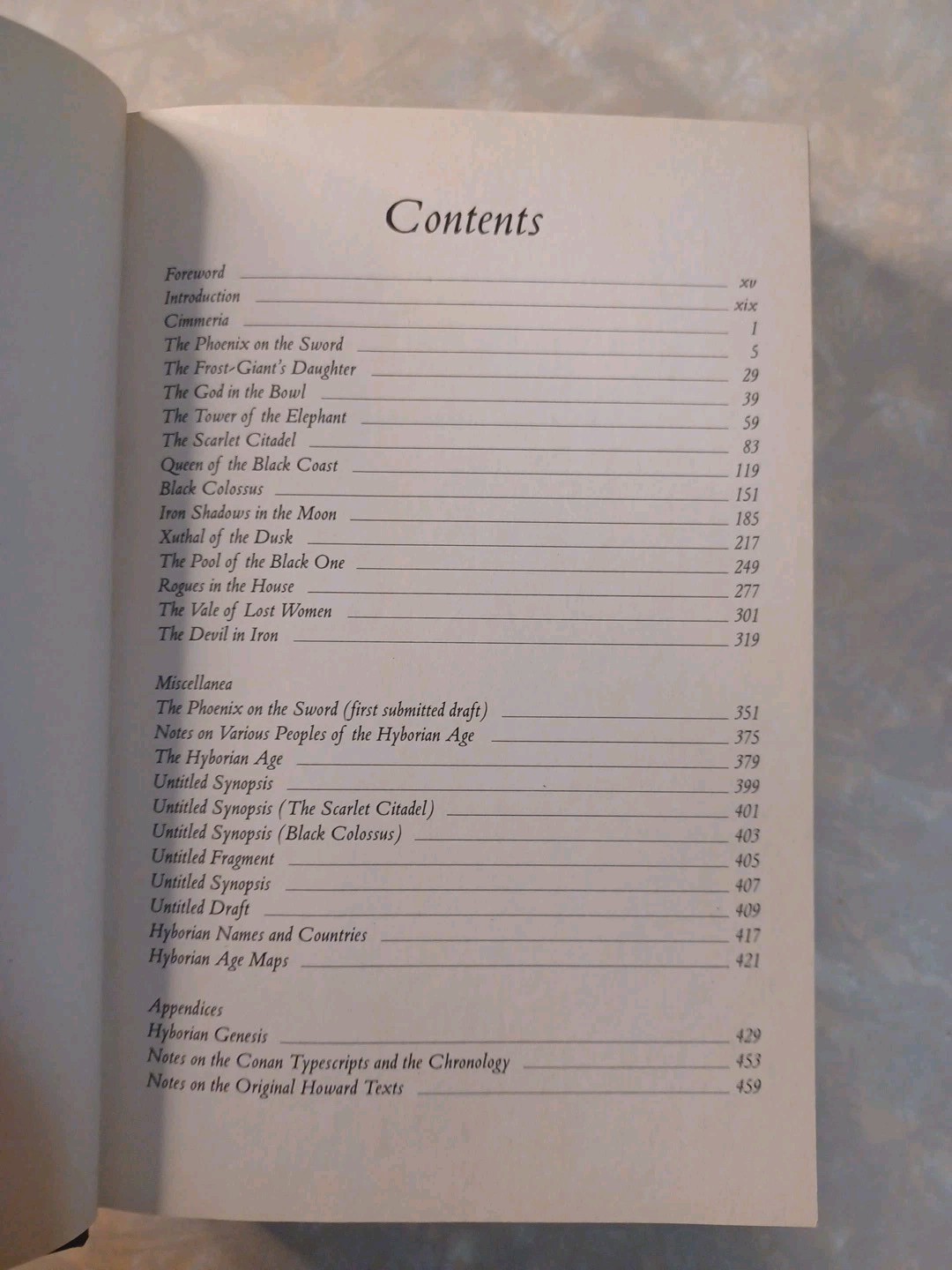 Dustjacket ERROR Copy of The Coming of Conan The Cimmerian by Robert E Howard