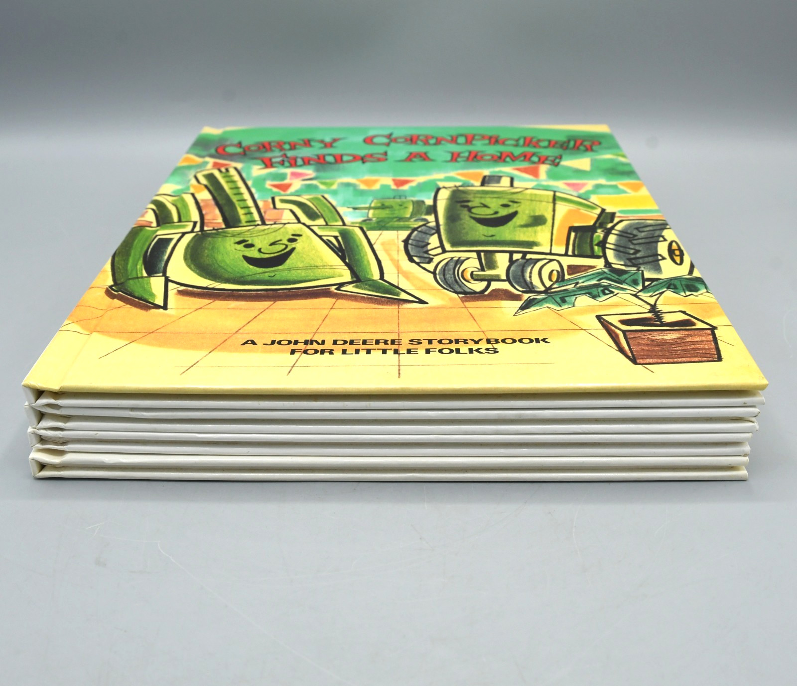 John Deere Storybook Little Folks Book Lot 1990s Corny Reunion Centennial Johnny