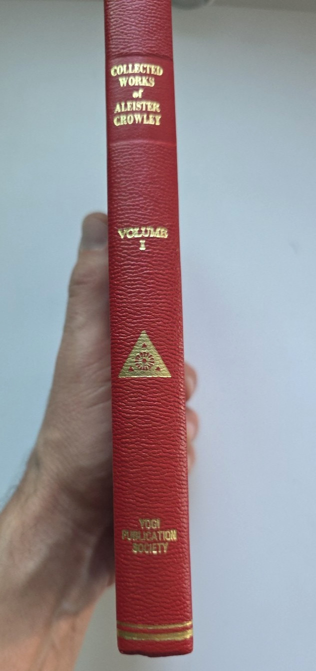 Collected Works of ALEISTER CROWLEY – VOLUME 1 ONLY- Yogi Publication Society