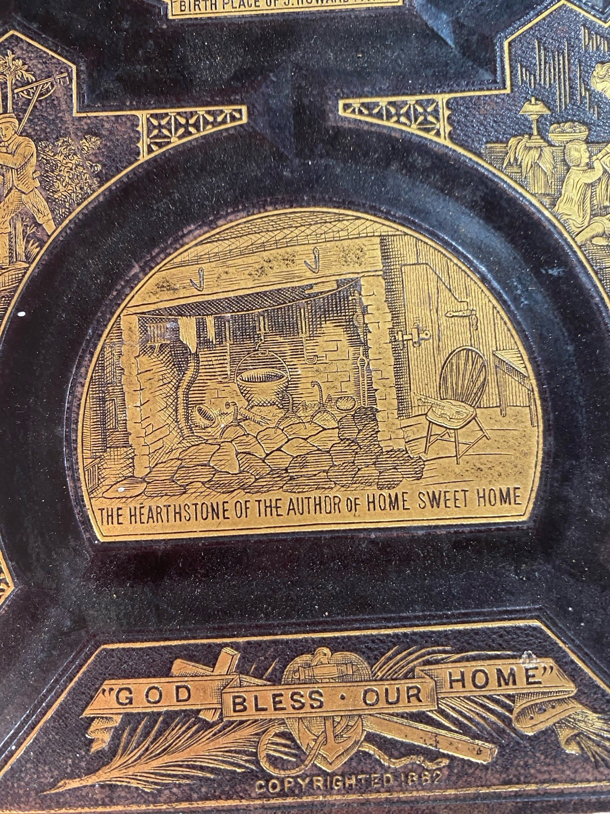 THE COMPLETE HOME JULIA MCNAIR WRIGHT 1882 ENCYCLOPAEDIA OF DOMESTIC LIFE GILT