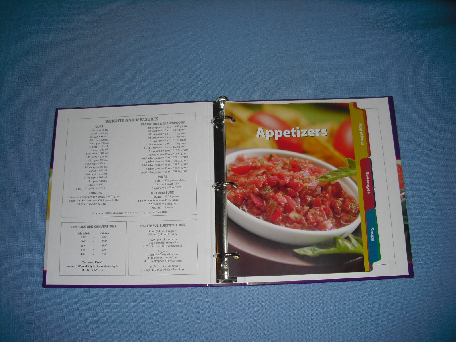NEW Vita-Mix Whole Food Recipes for Better Living Cookbook 3 Ring Binder 255 pgs