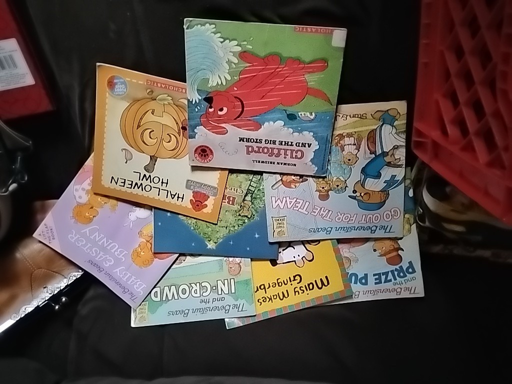 Lot of 8 Children’s Picture Books (Berenstiain Bears, Clifford,etc)