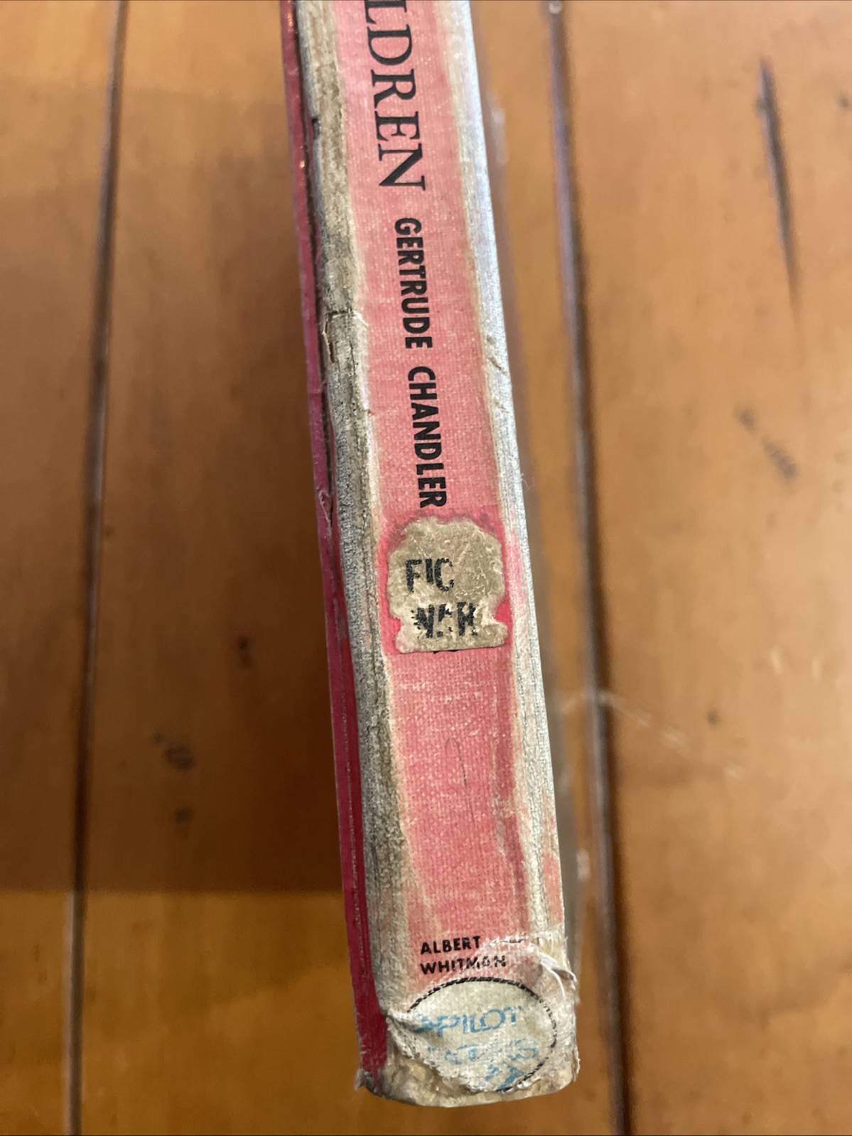The Boxcar Children by Gertrude Chandler Warner Red Spine Hardcover 1950