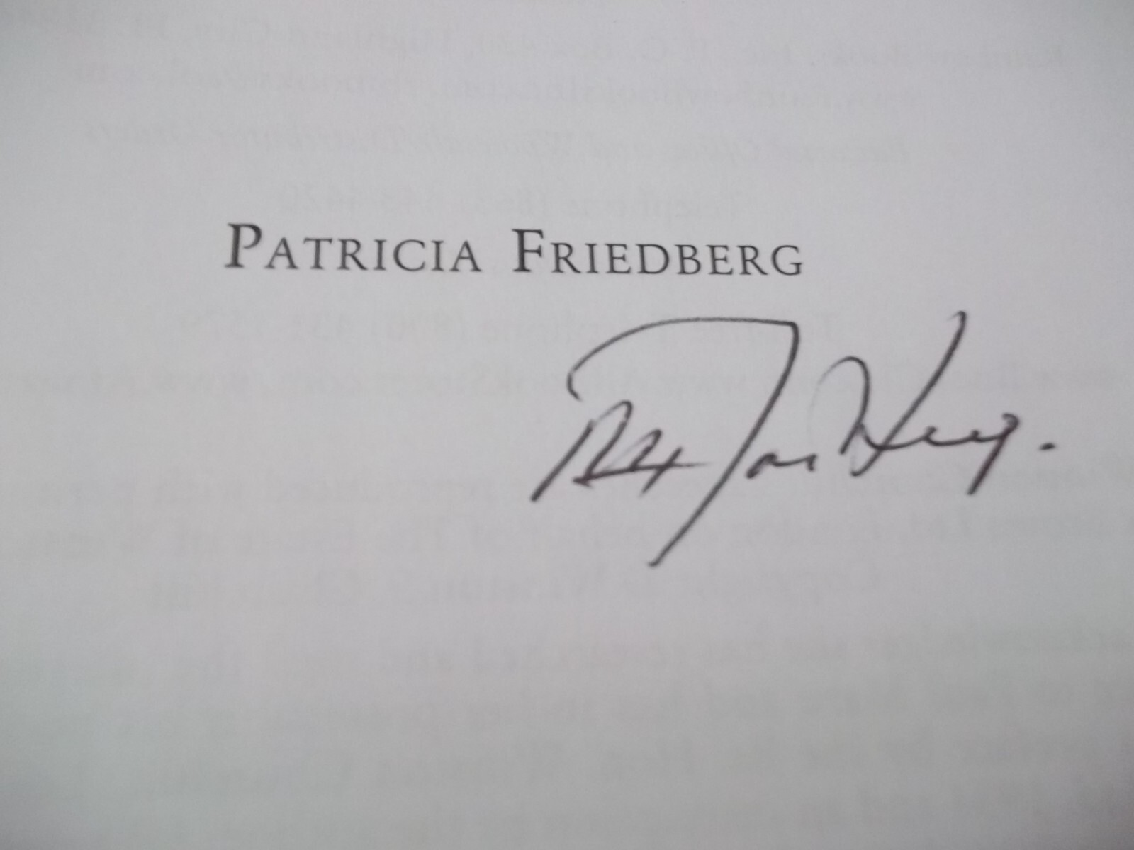 21 ALDGATE By Patricia Friedberg HCDJ 1st Ed. SIGNED! FREE SHIPPING!