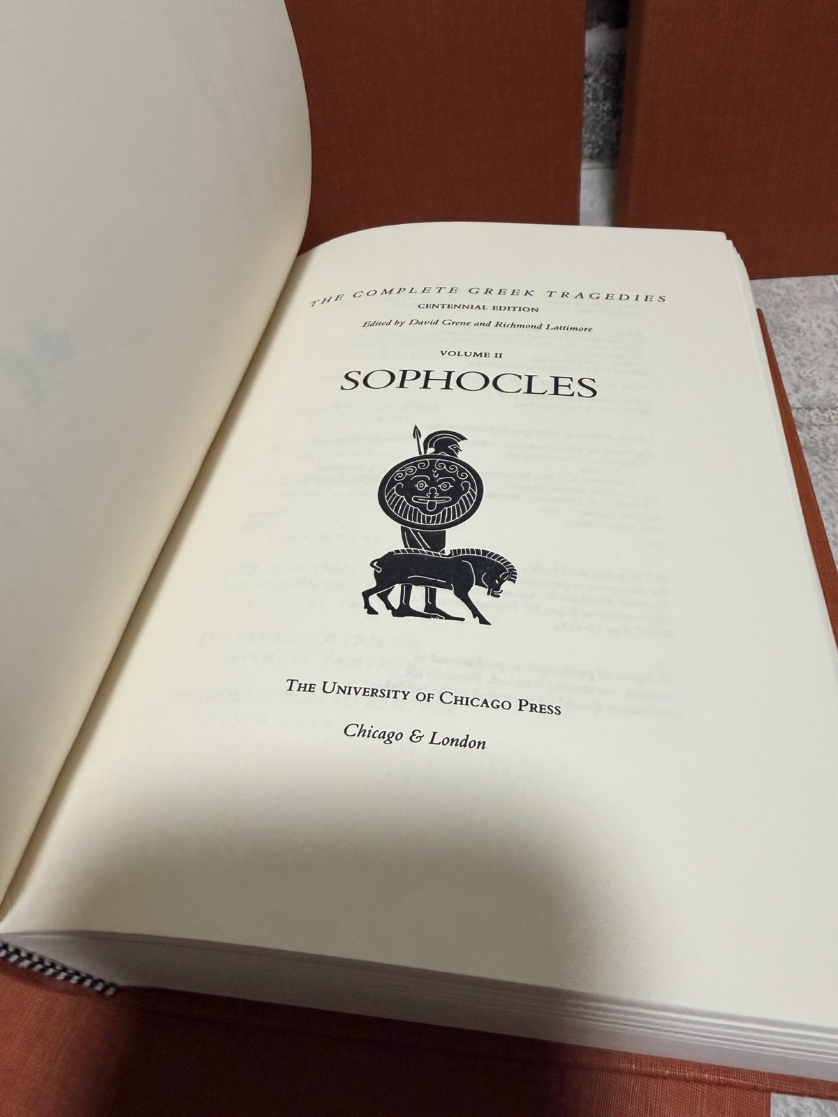 Complete Greek Tragedies Vols. 1-4 : A Centennial Edition by Richmond Lattimore