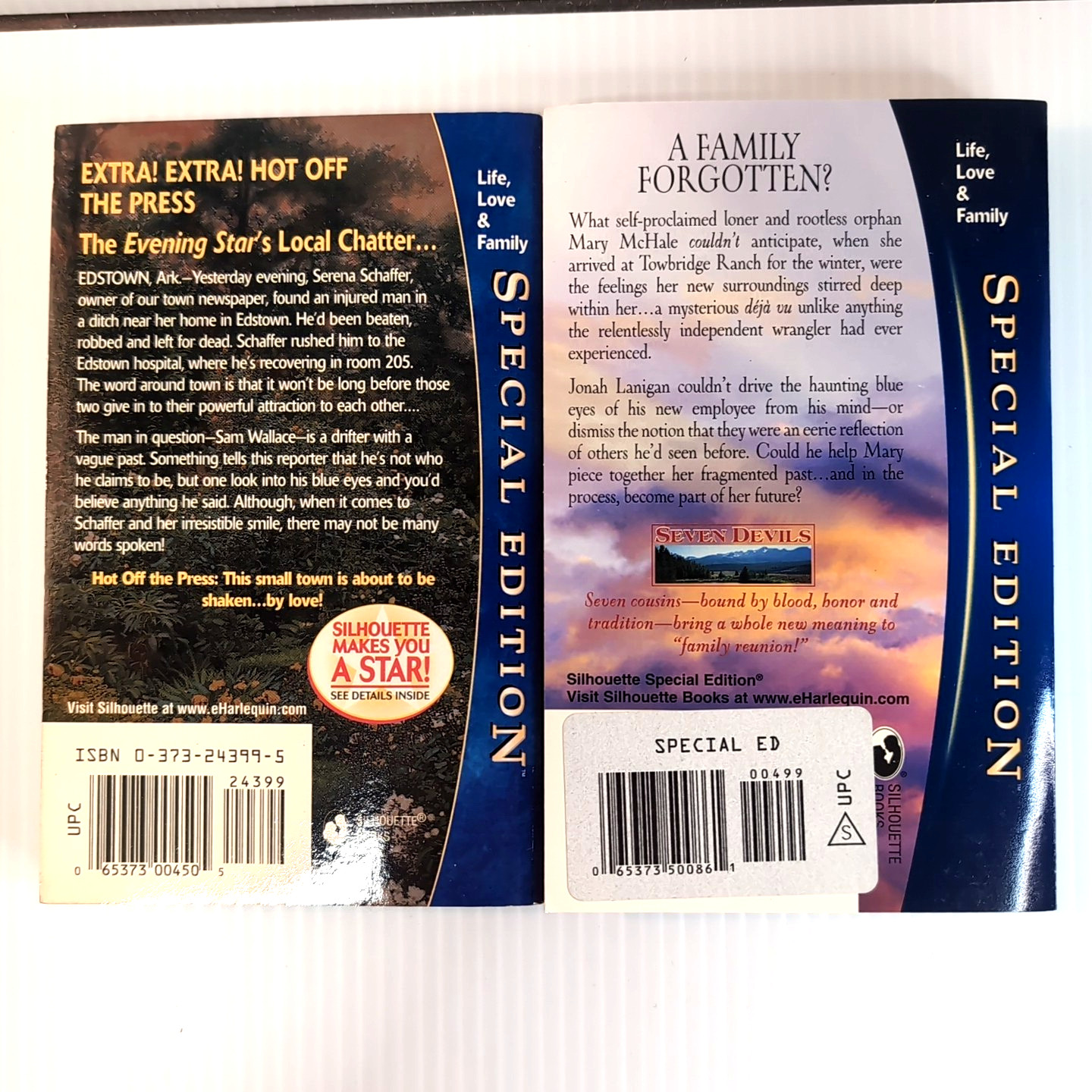 Contemporary Romance Paperback Book Graham Rimmer Flynn Mallery Jackson 15x