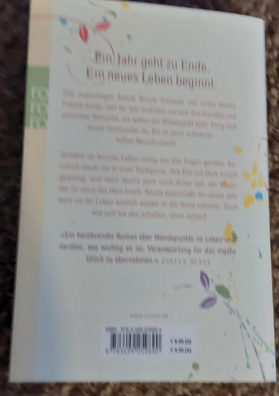 367 PAGE GERMAN LANGUAGE BOOK „DU UND ICH UND ALL DIE JAHRE“ AMY SILVER
